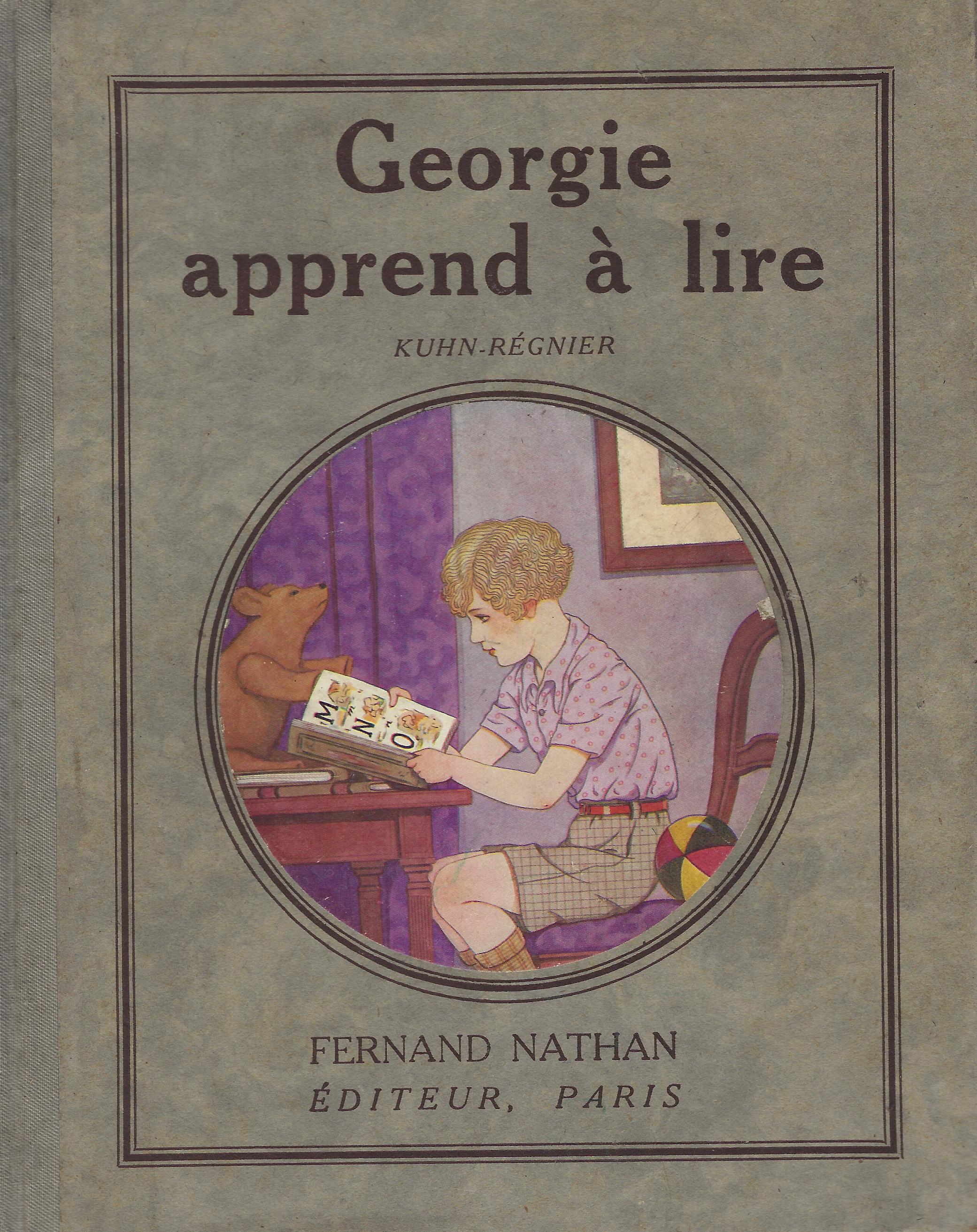 Georgie apprend à lire. Album pour les enfants