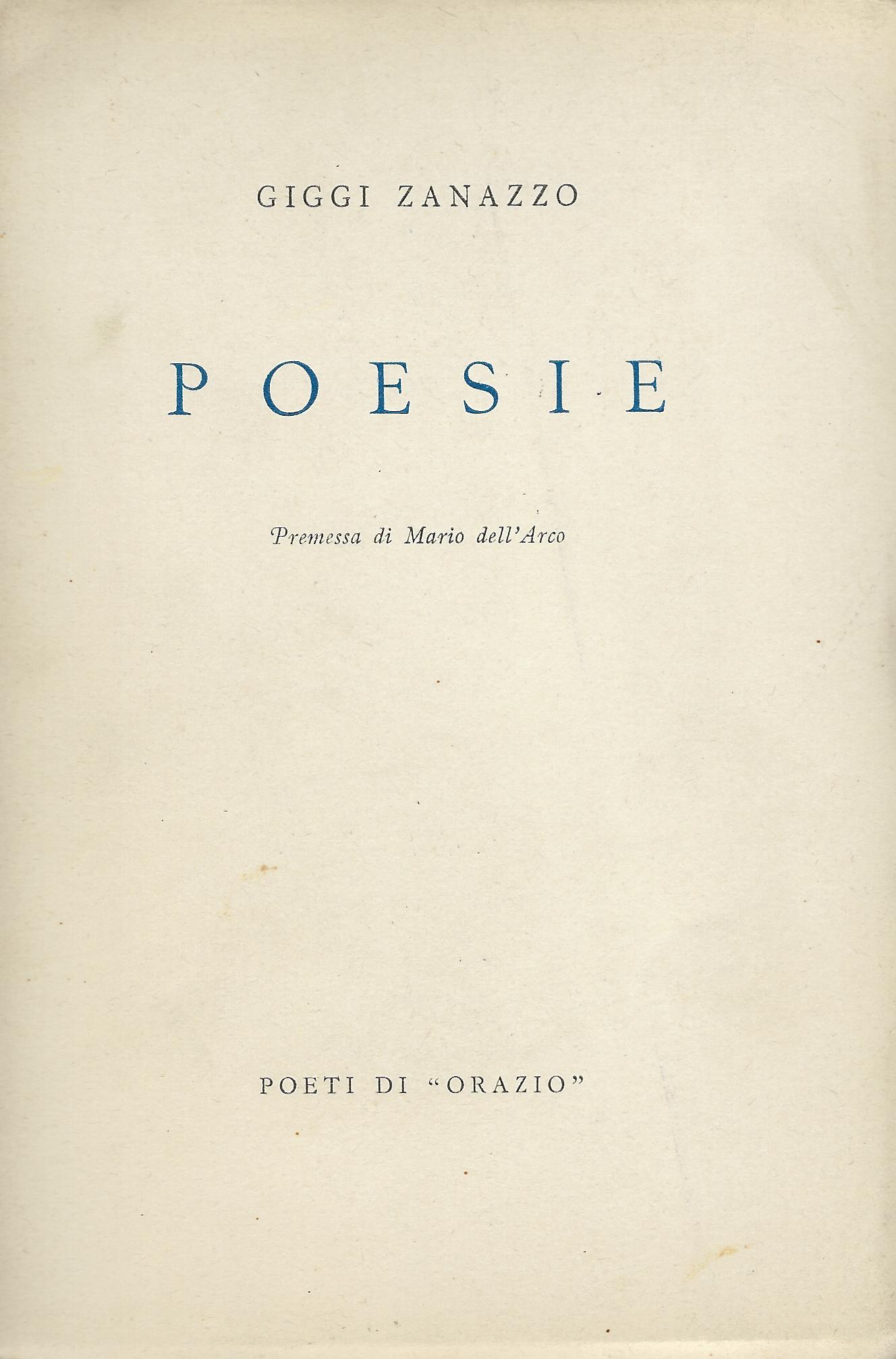 Giggi Zanazzo: Poesie