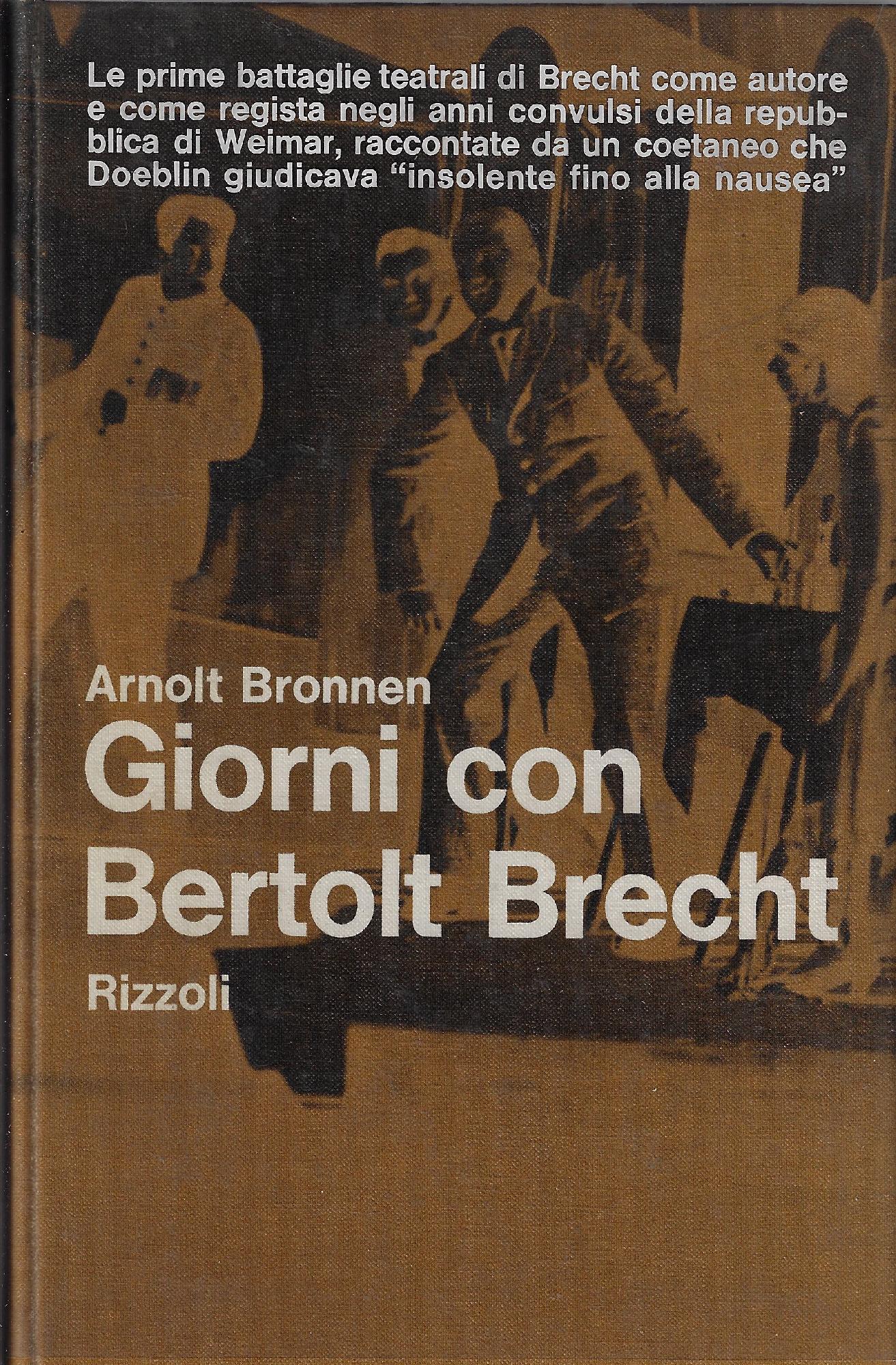 Giorni con Bertolt Brecht