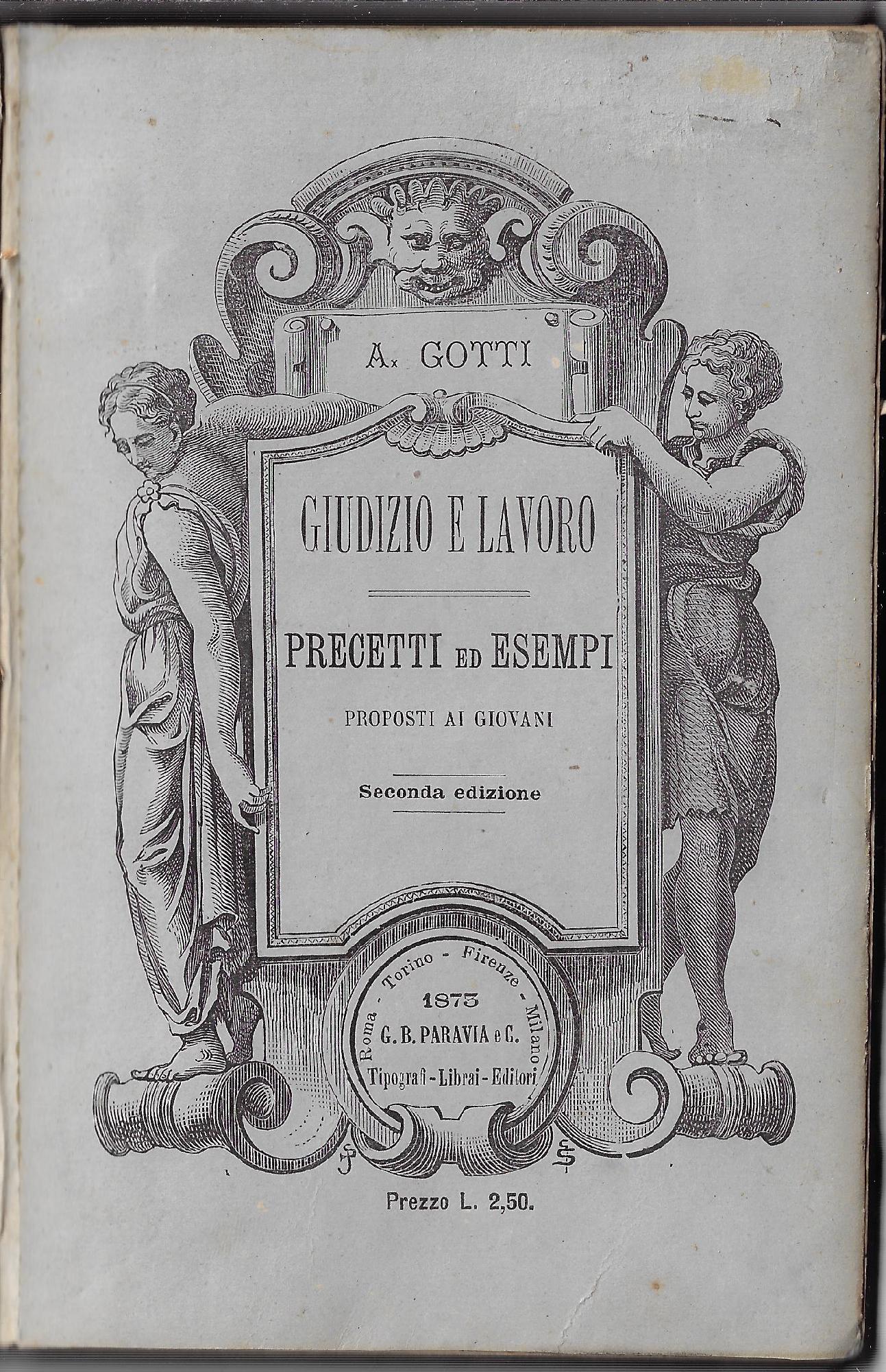 Giudizio e lavoro : precetti ed esempi proposti ai giovani