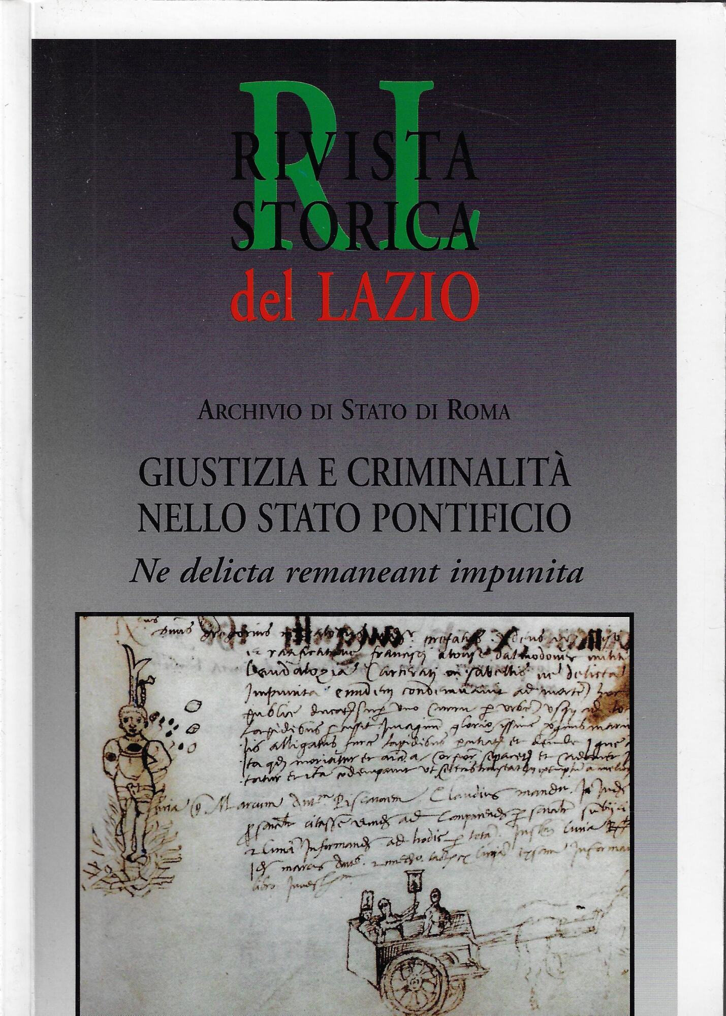 Giustizia e criminalità nello Stato pontificio