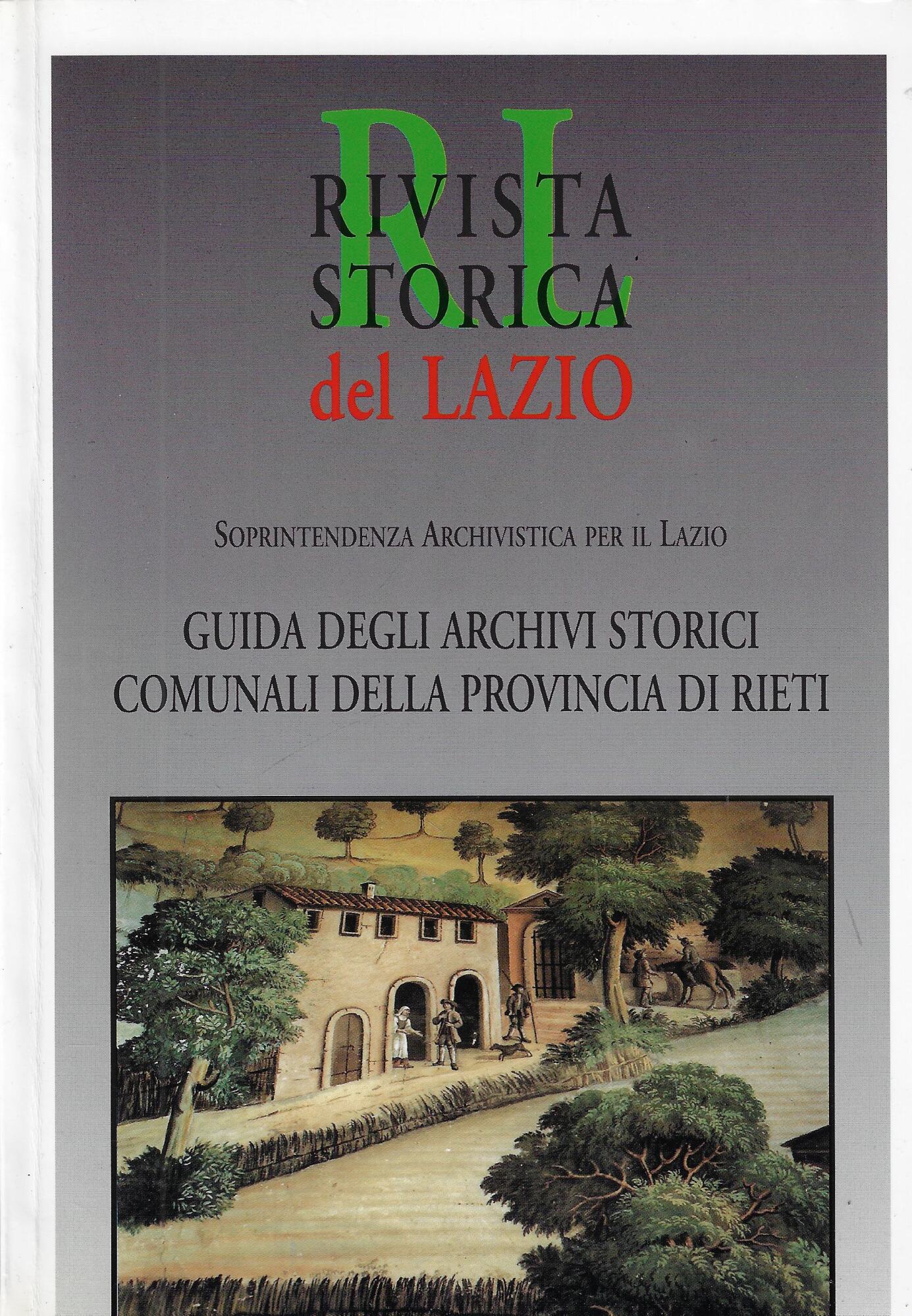 Guida agli archivi storici comunali della provincia di Rieti