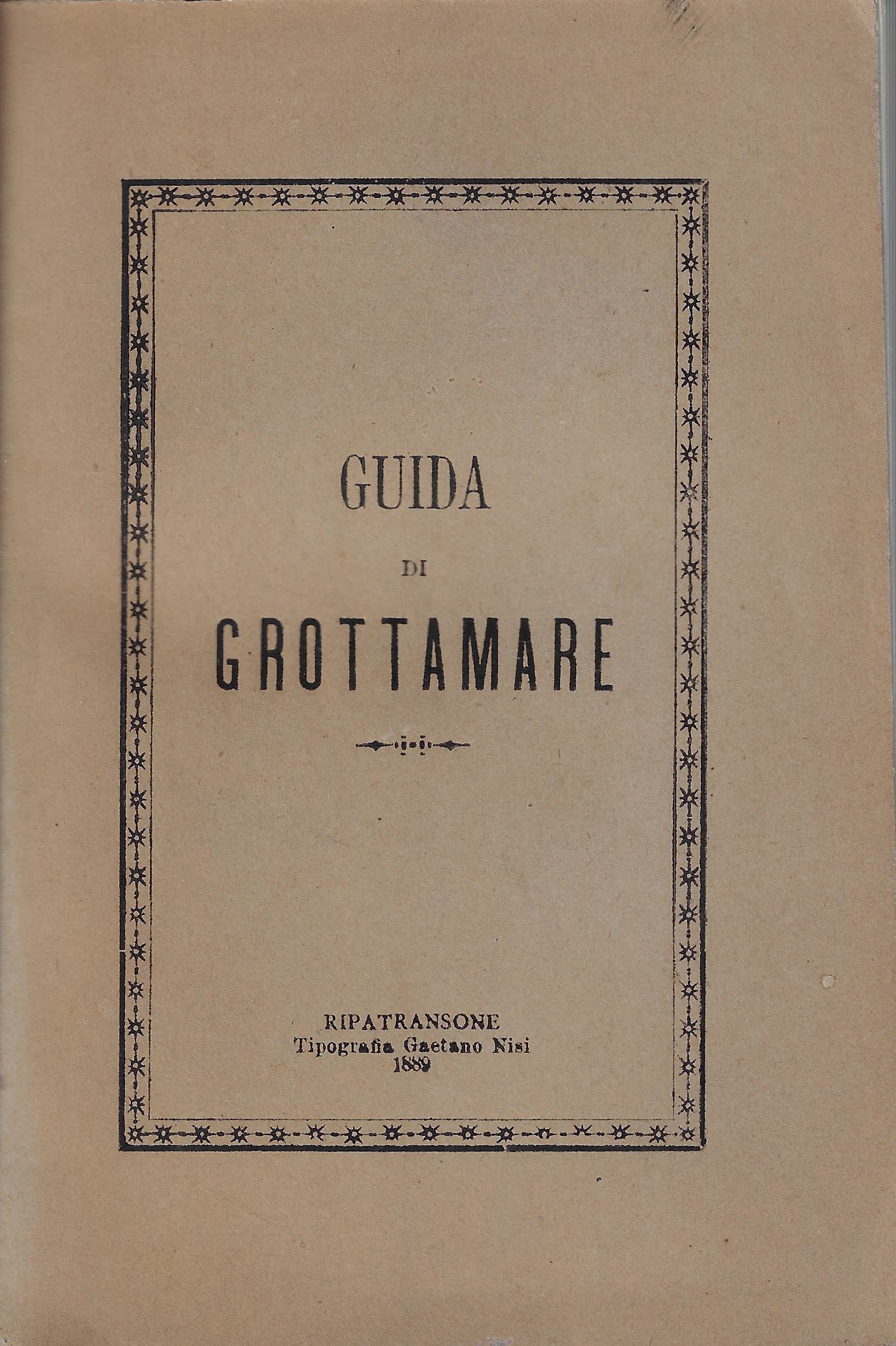 Guida di Grottammare con panorama e pianta