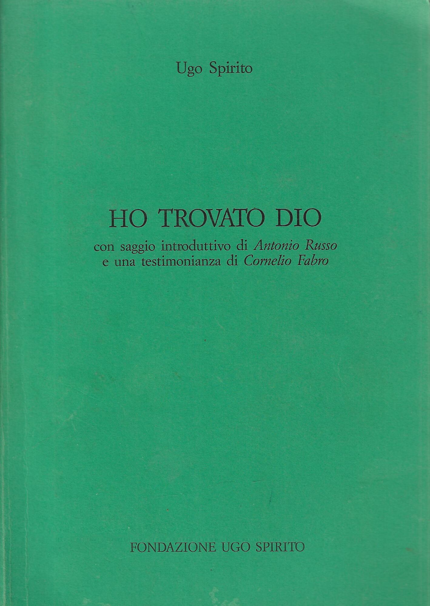 Ho trovato Dio