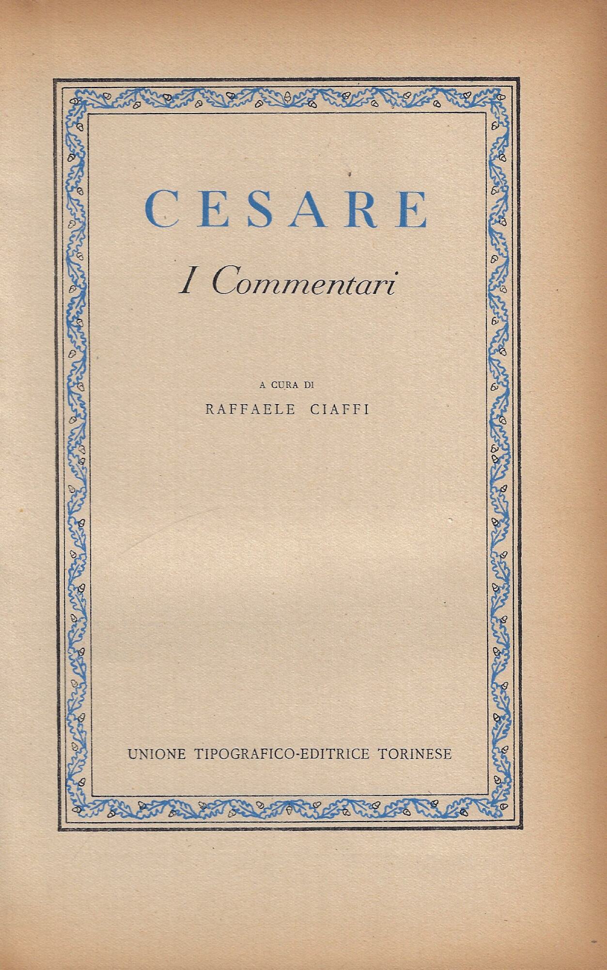 I commentari