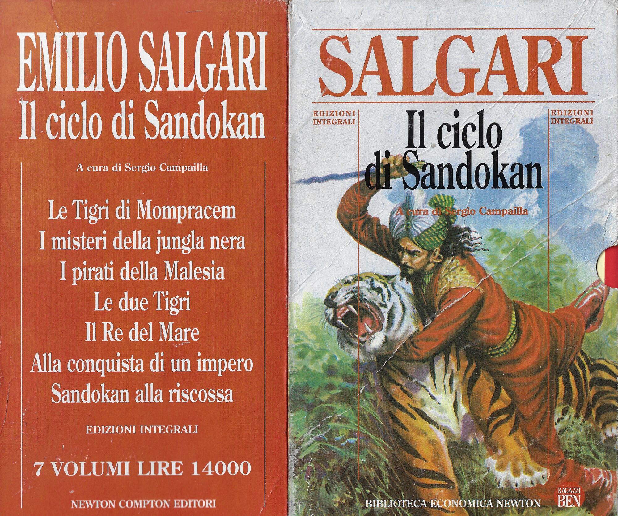 Il ciclo di Sandokan (7 volumi)
