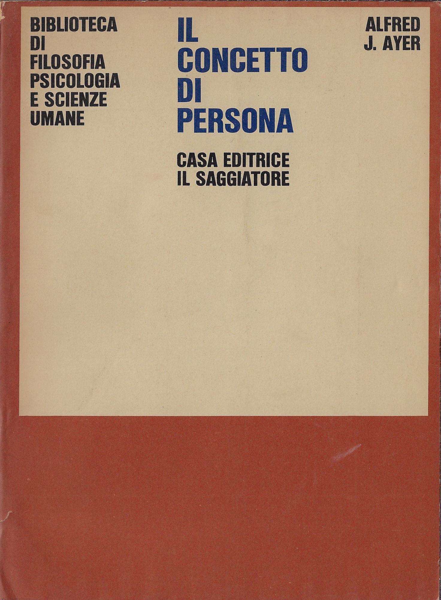Il concetto di persona