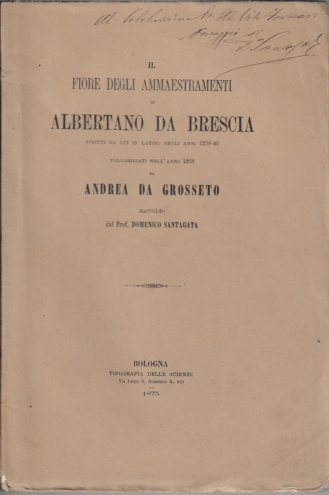 Il fiore degli ammaestramenti