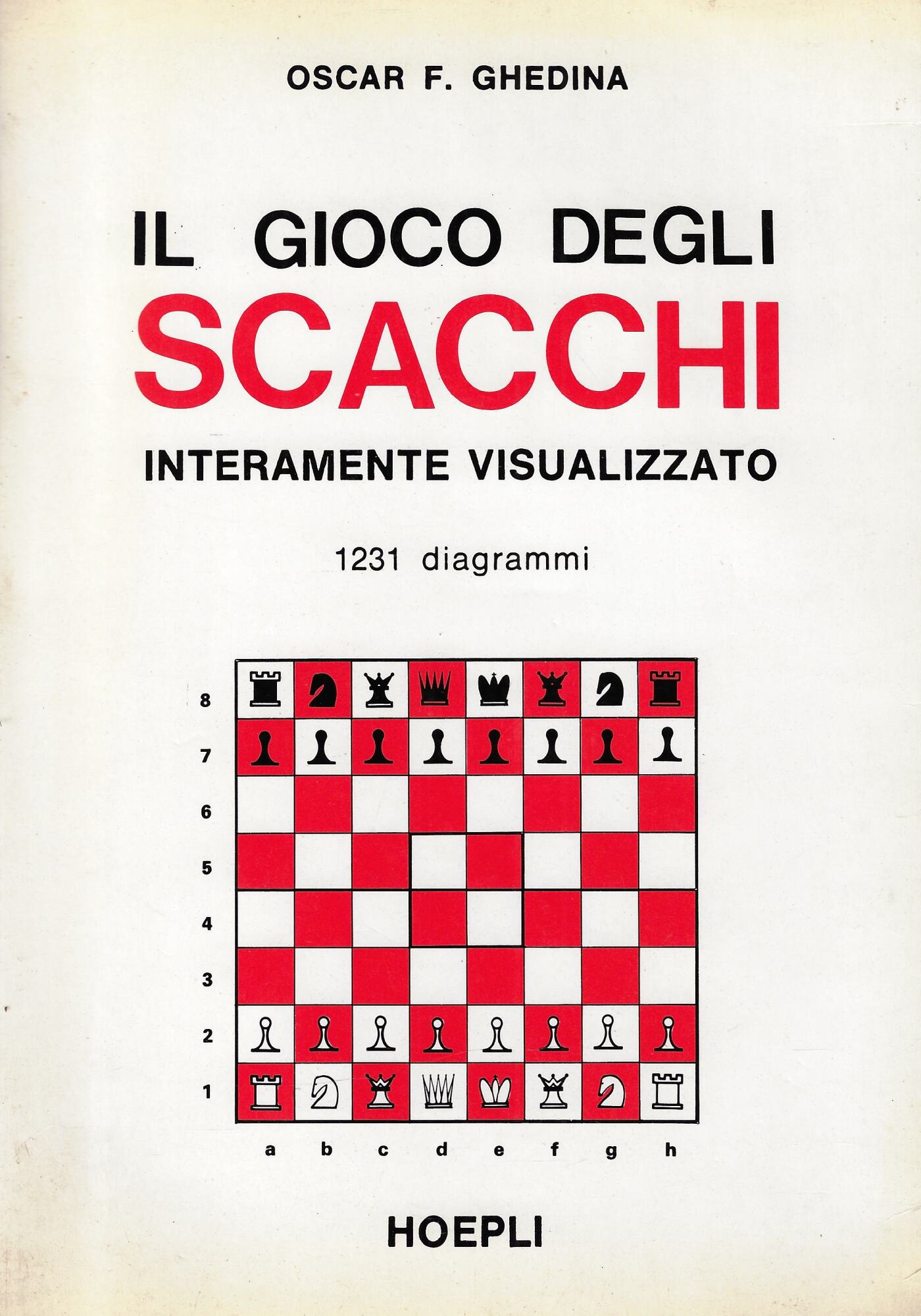 Il gioco degli scacchi interamente visualizzato