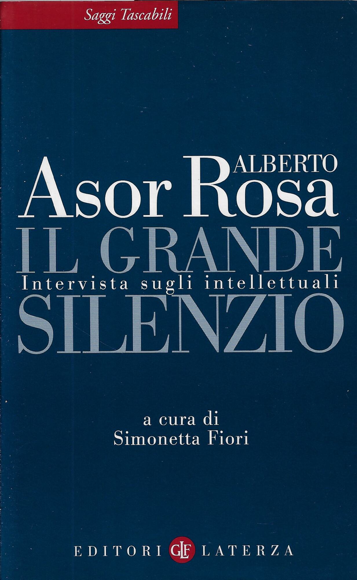 Il grande silenzio. Intervista sugli intellettuali