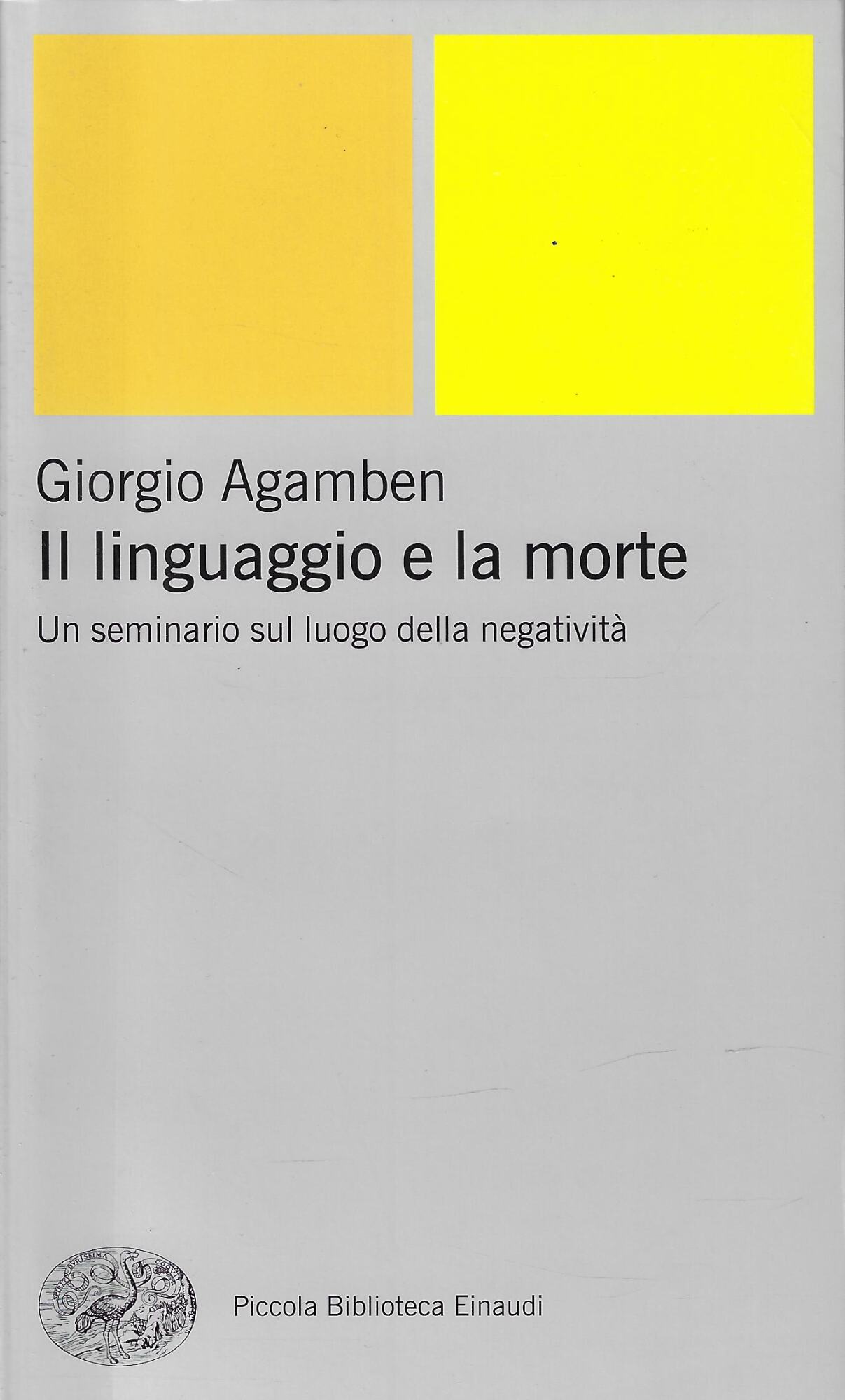 Il linguaggio e la morte. Un seminario sul luogo della …