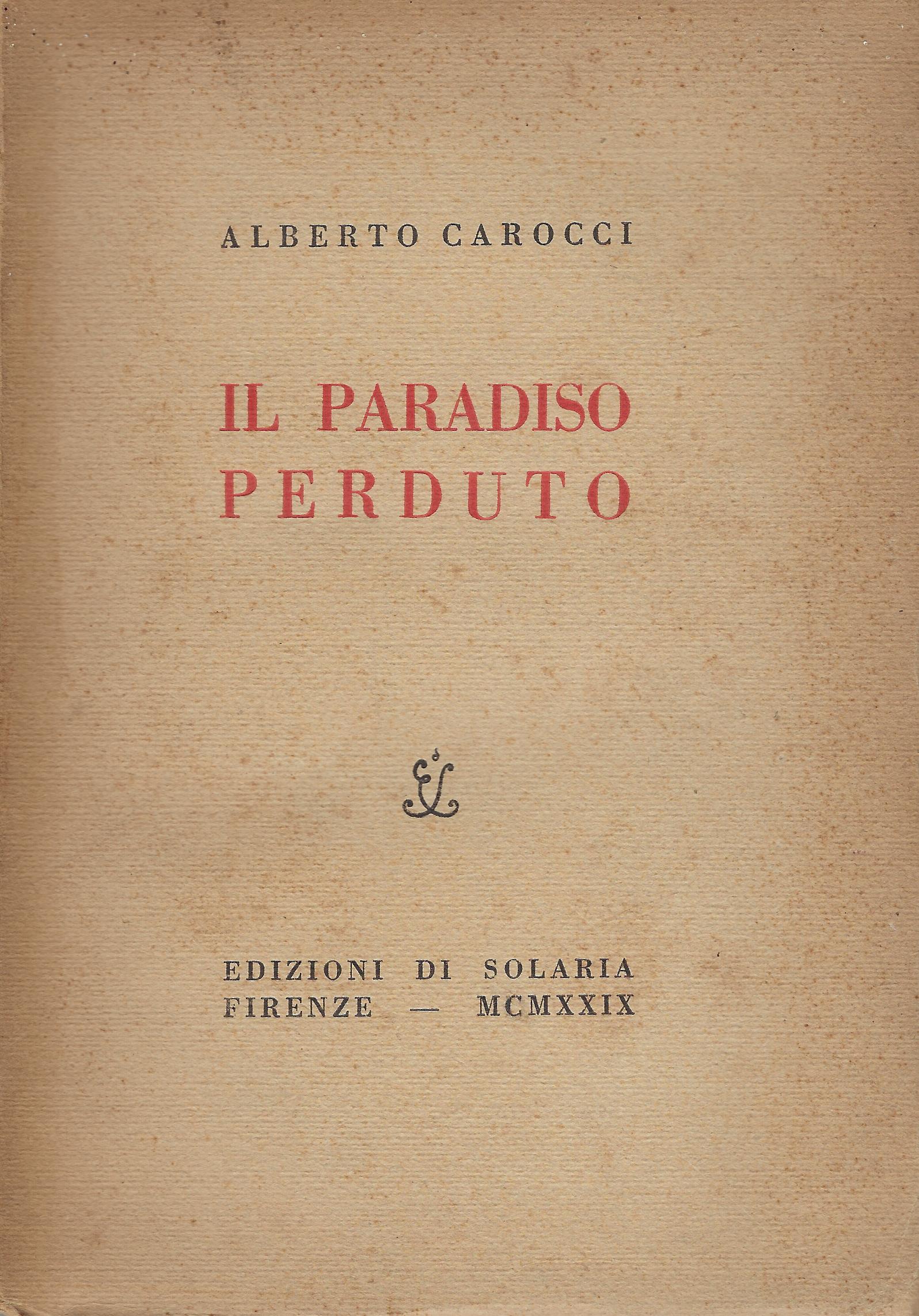 Il paradiso perduto
