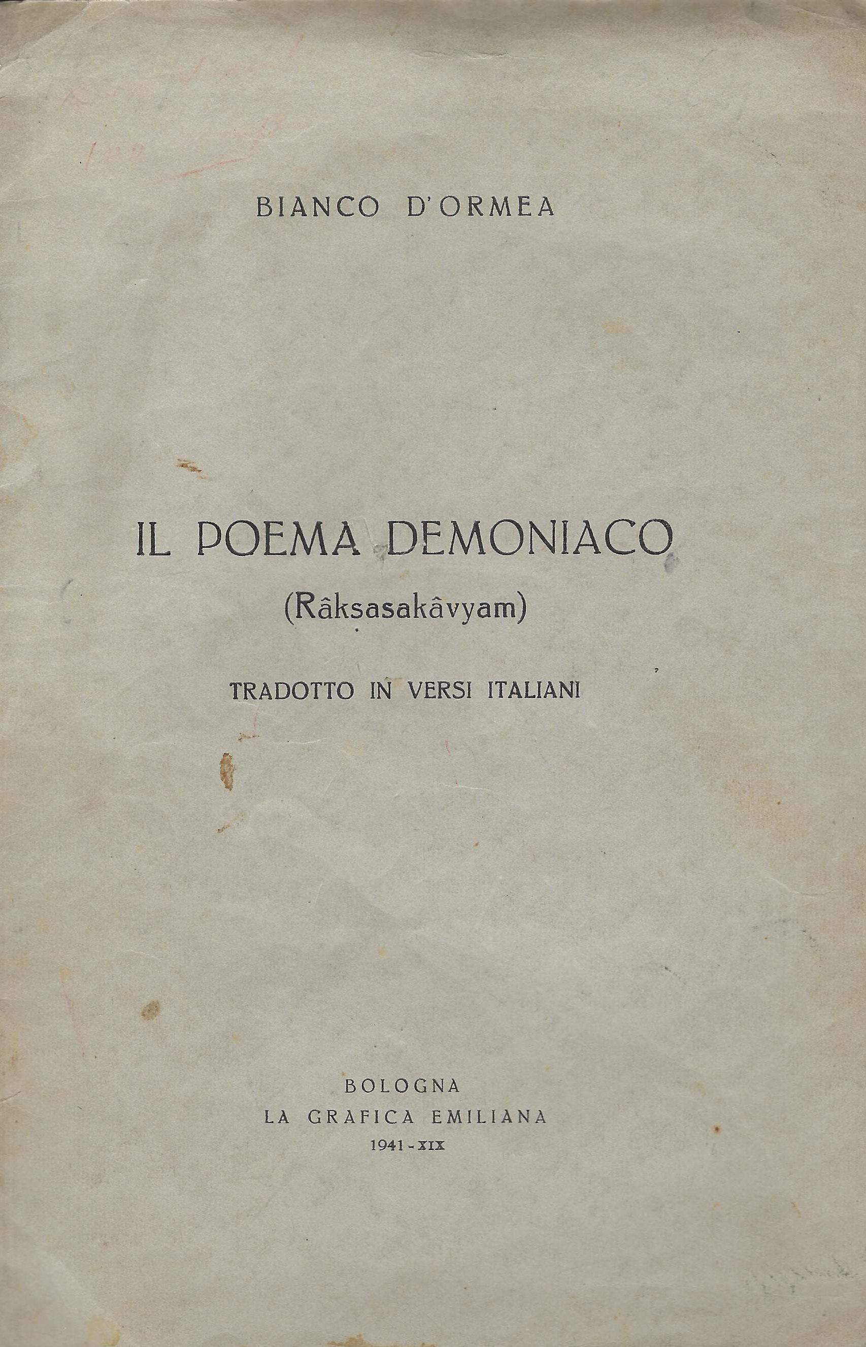 Il poema demoniaco