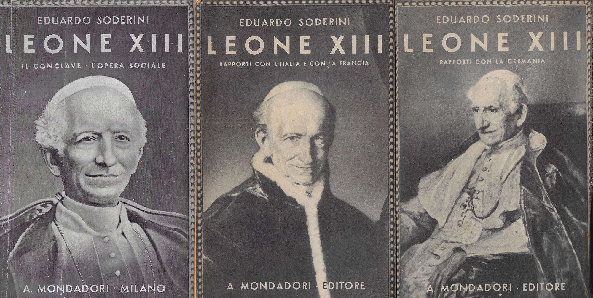 Il pontificato di Leone XIII (tre volumi)