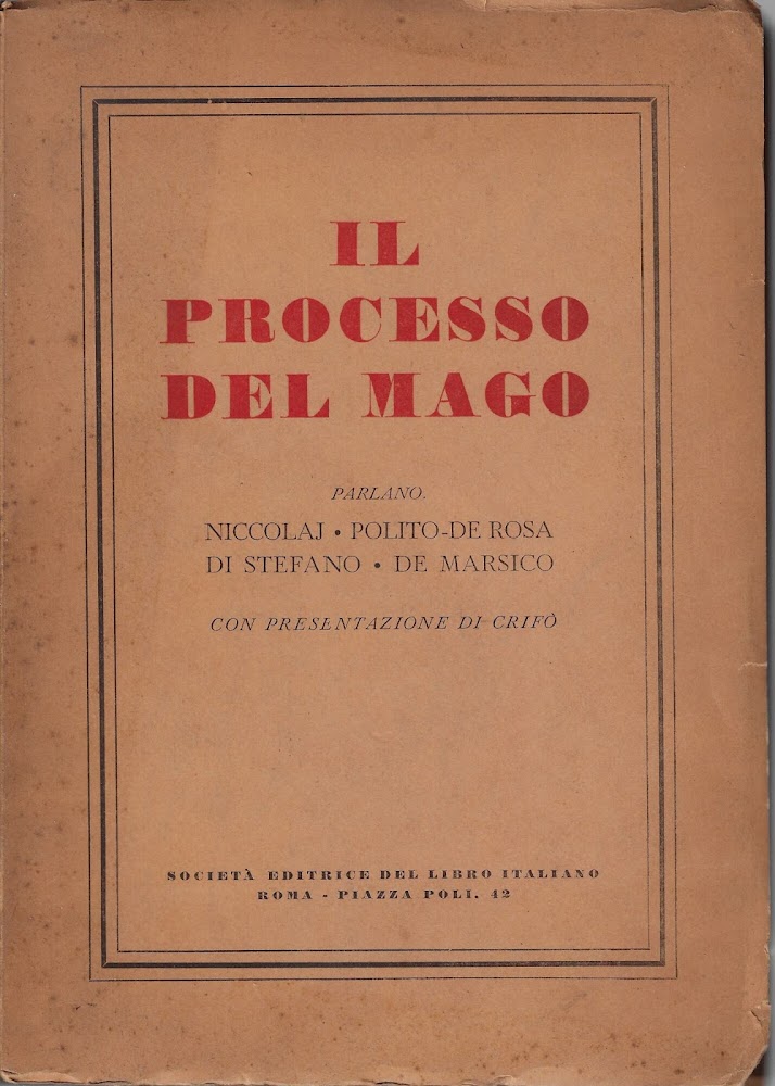 Il processo del mago