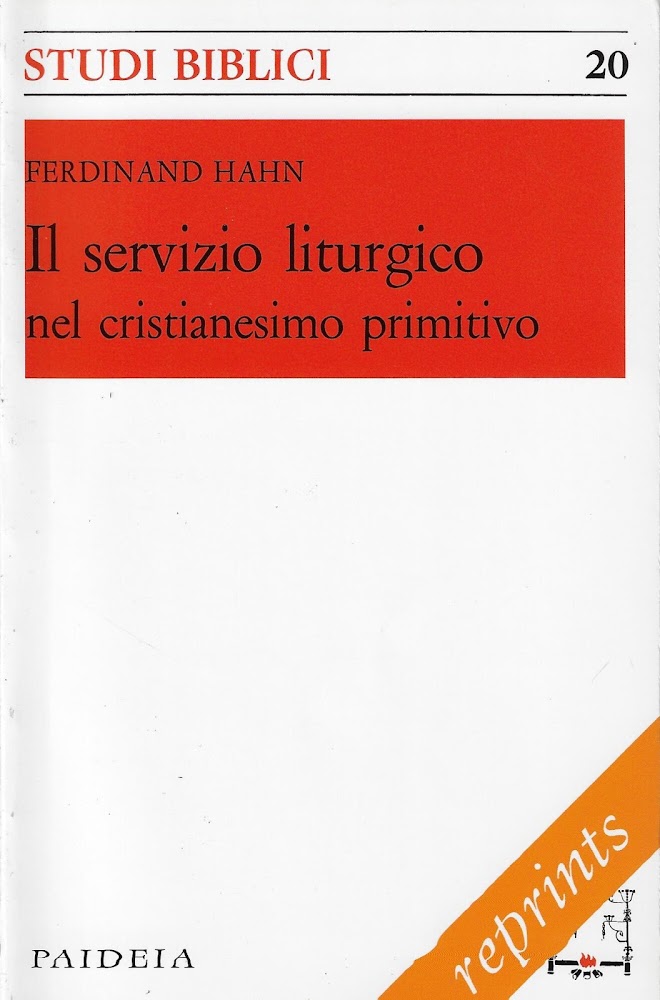 Il servizio liturgico nel cristianesimo primitivo