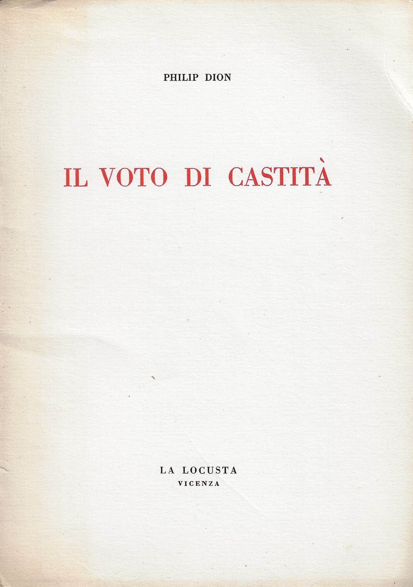 Il voto di castità