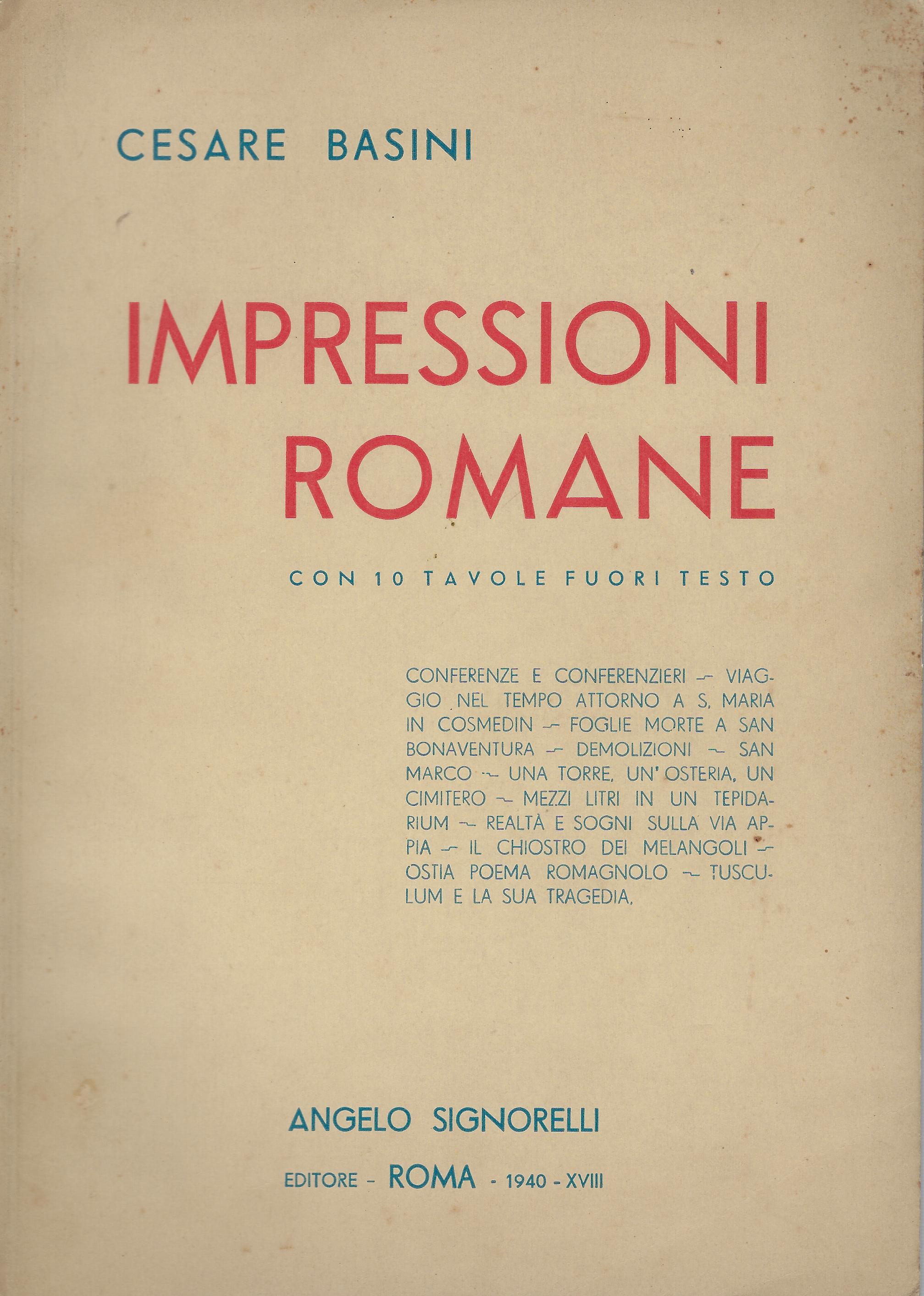 Impressioni romane