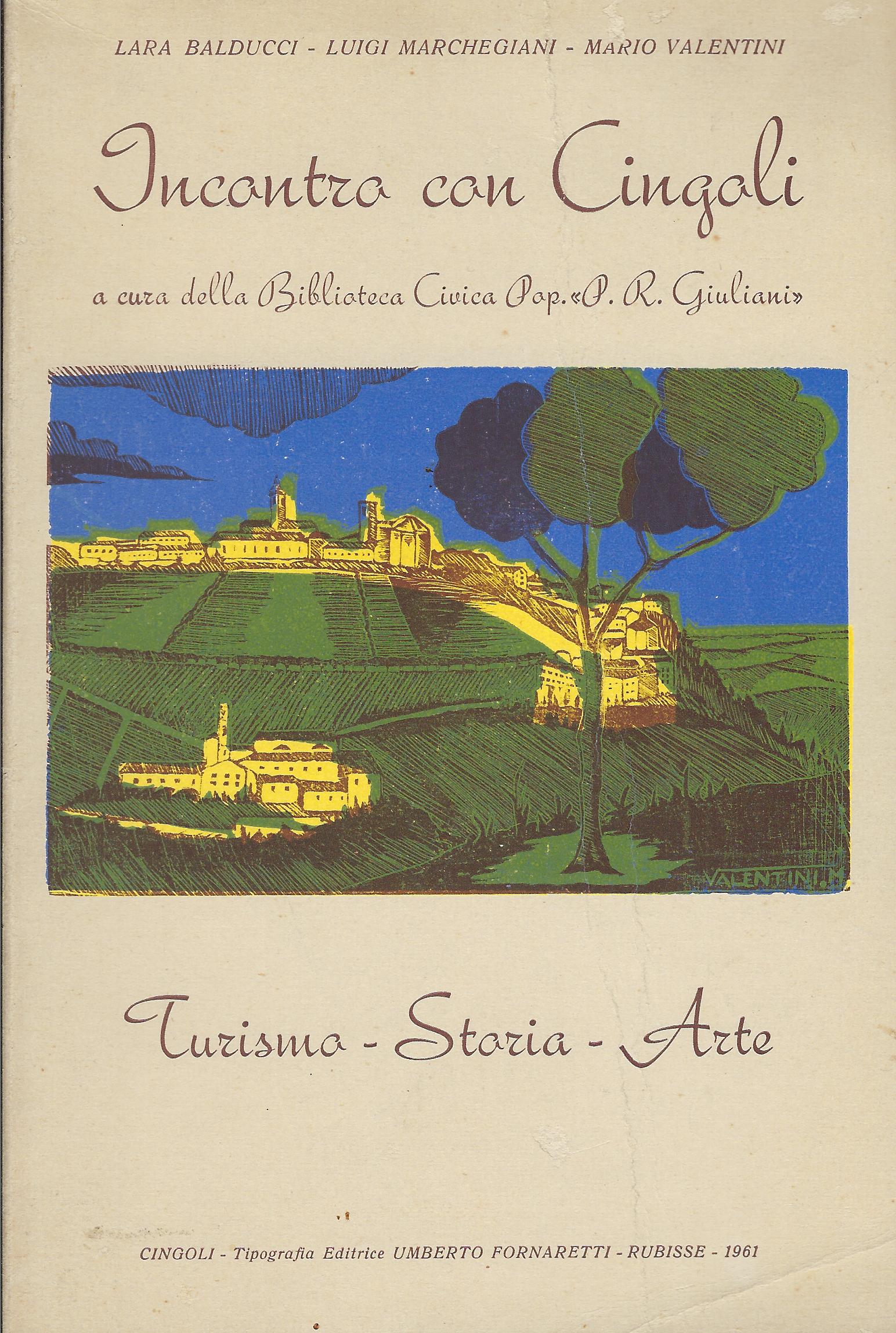 Incontro con Cingoli : turismo, storia, arte