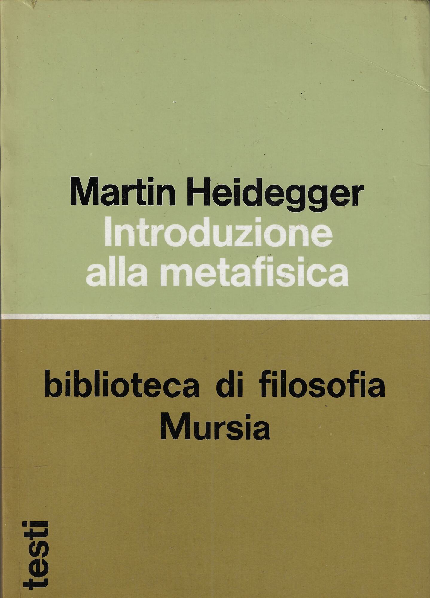 Introduzione alla metafisica