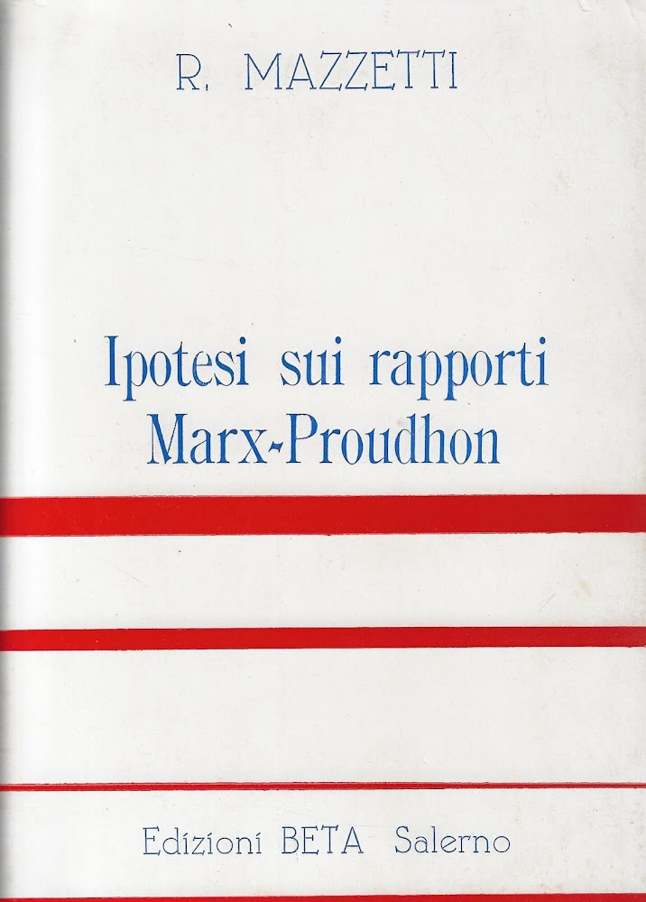 Ipotesi sui rapporti Marx-Proudhon