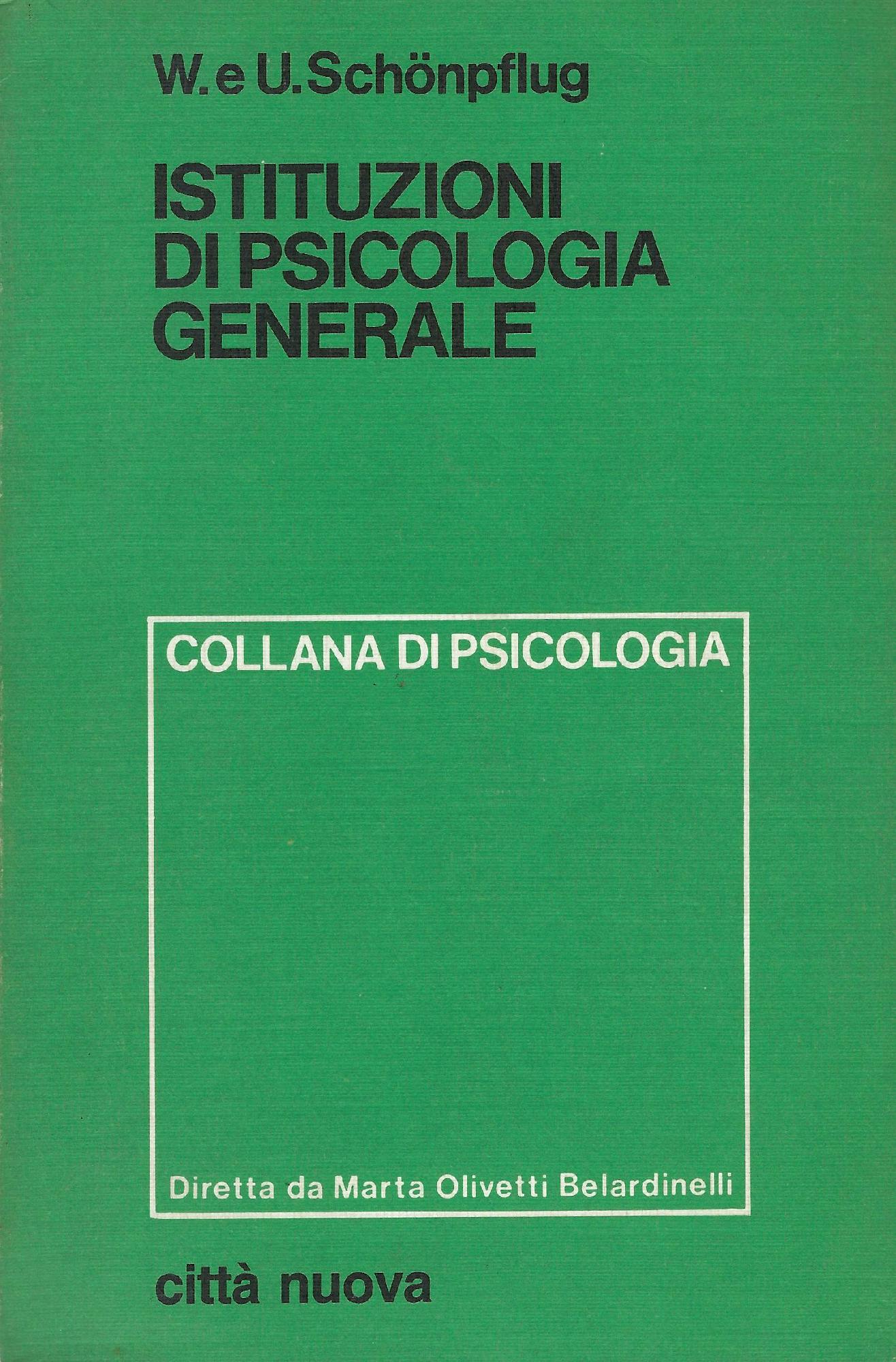 Istituzioni di psicologia generale