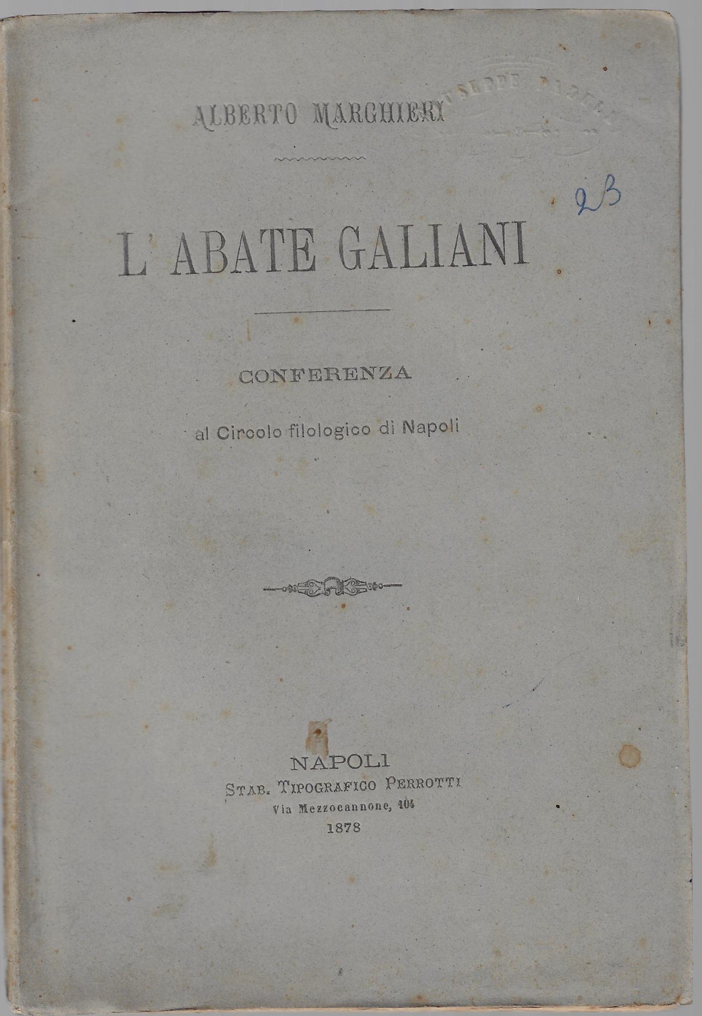 L' abate Galiani