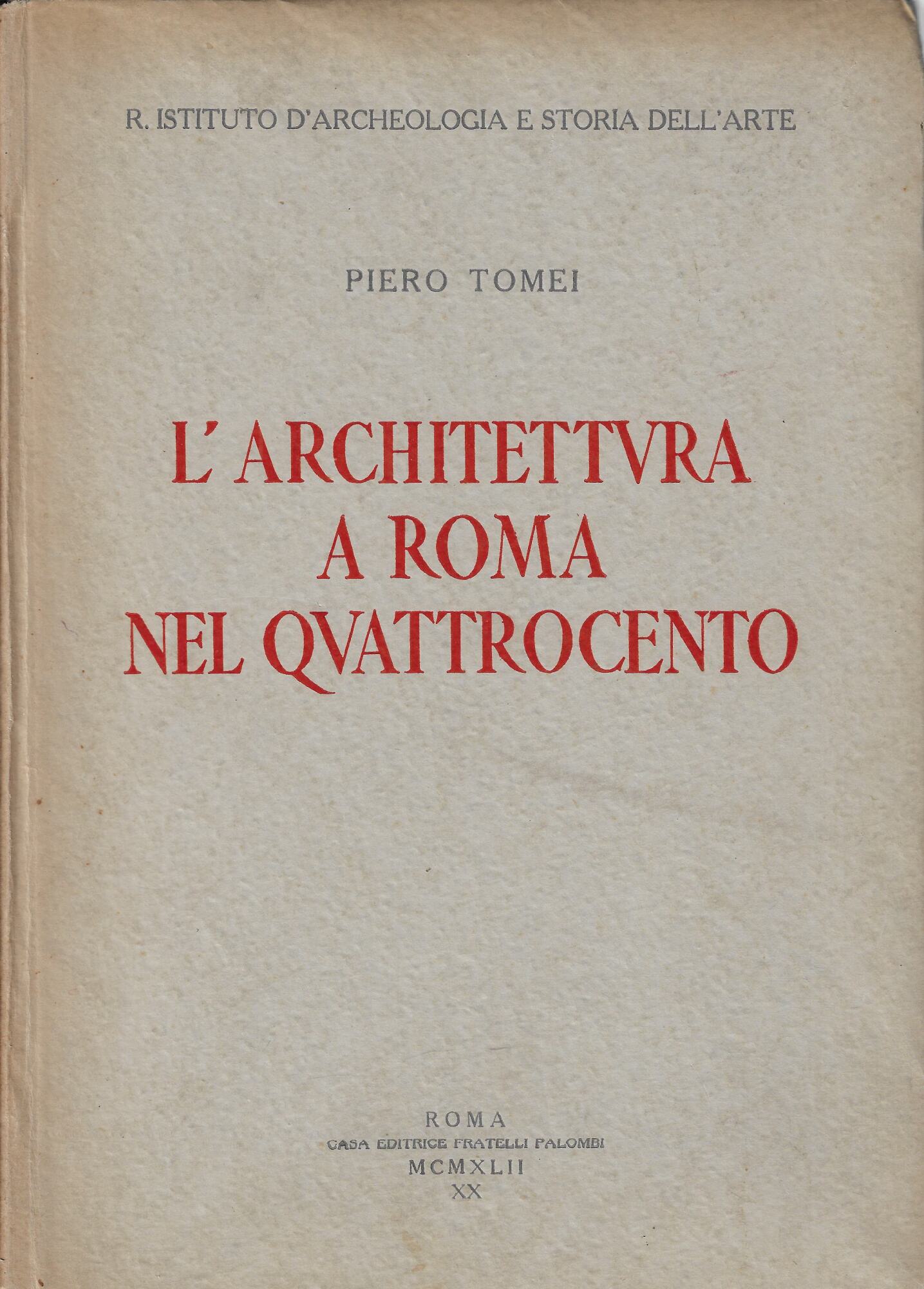 L'architettura a Roma nel Quattrocento