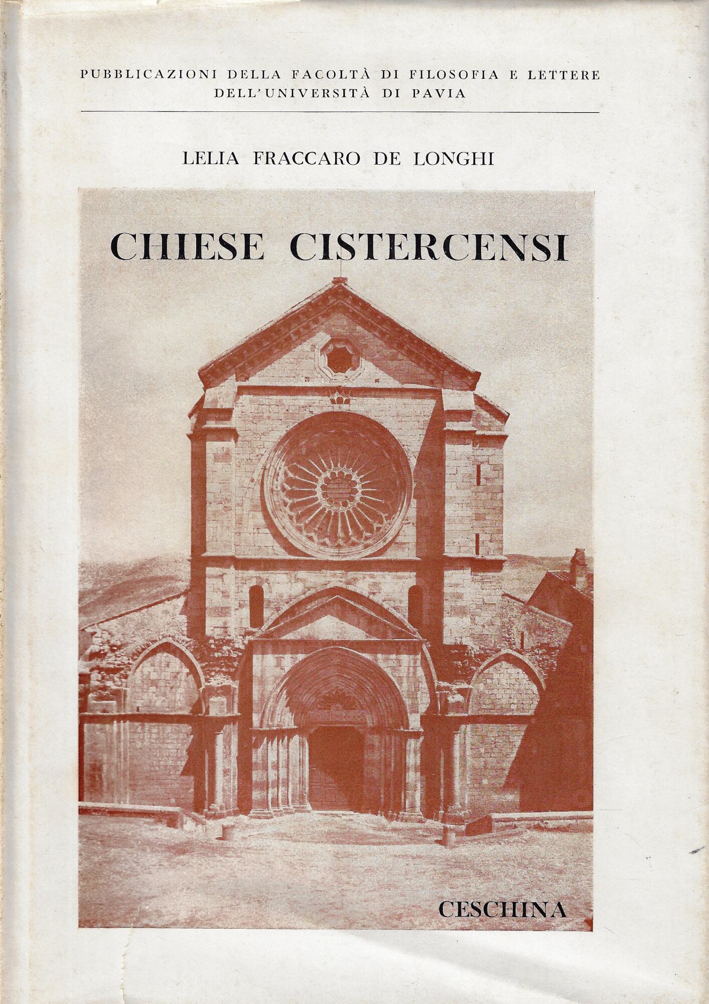 L'architettura delle chiese cistercensi italiane
