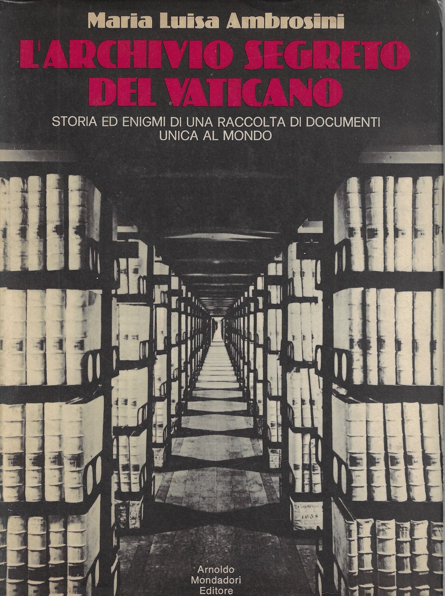 L'archivio segreto del Vaticano
