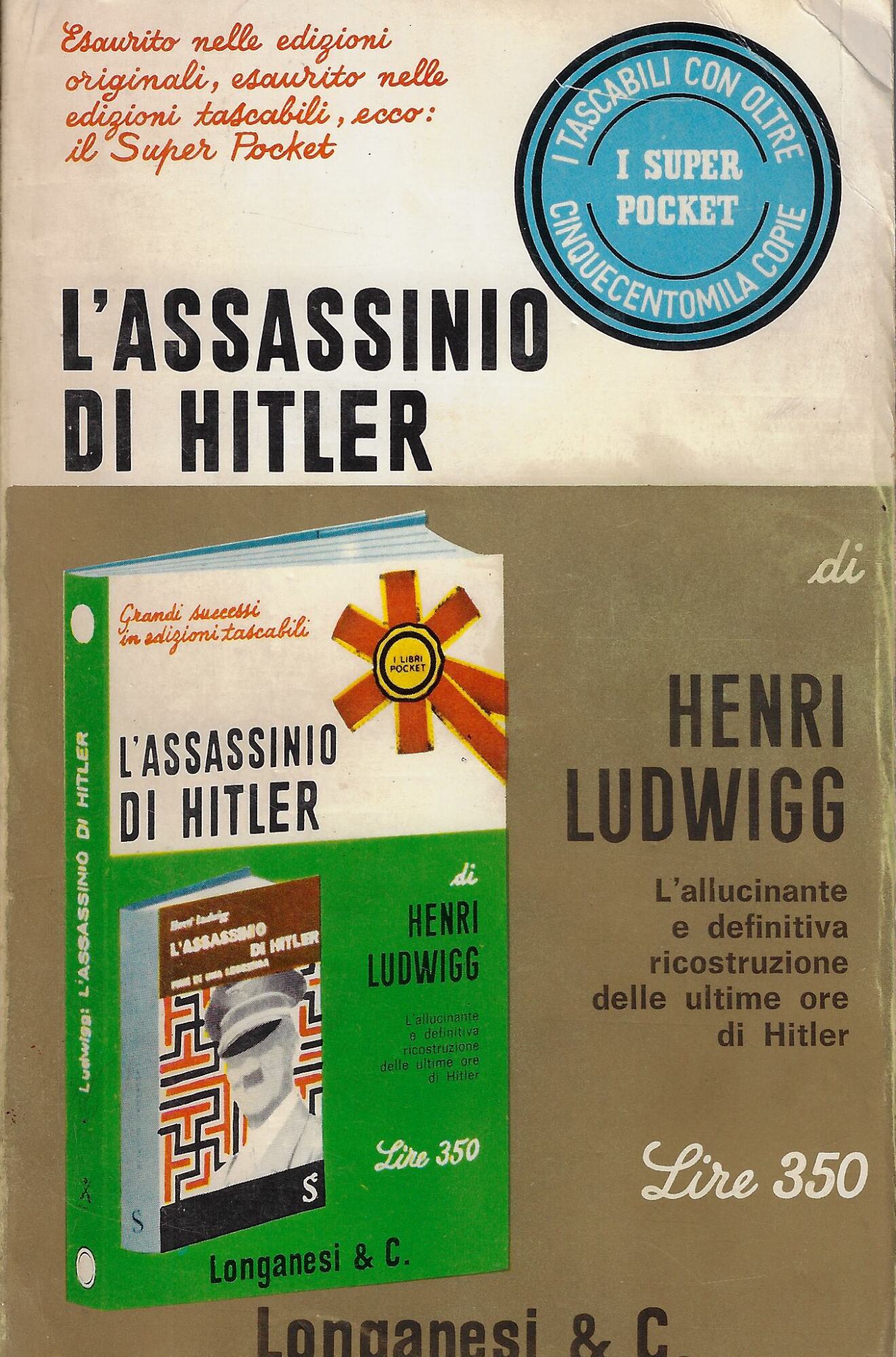 L'assassinio di Hitler : la leggenda del suicidio