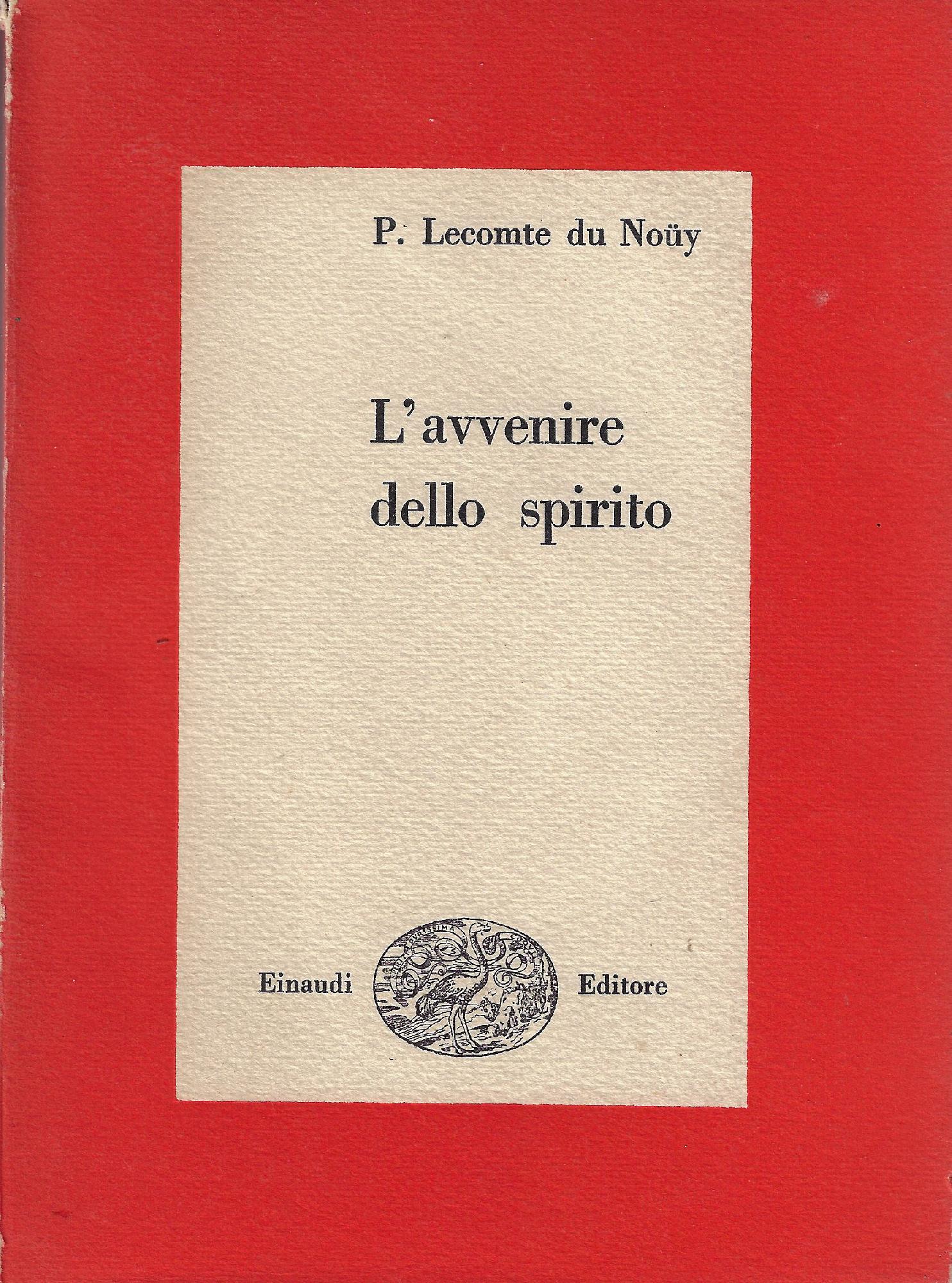 L' avvenire dello spirito