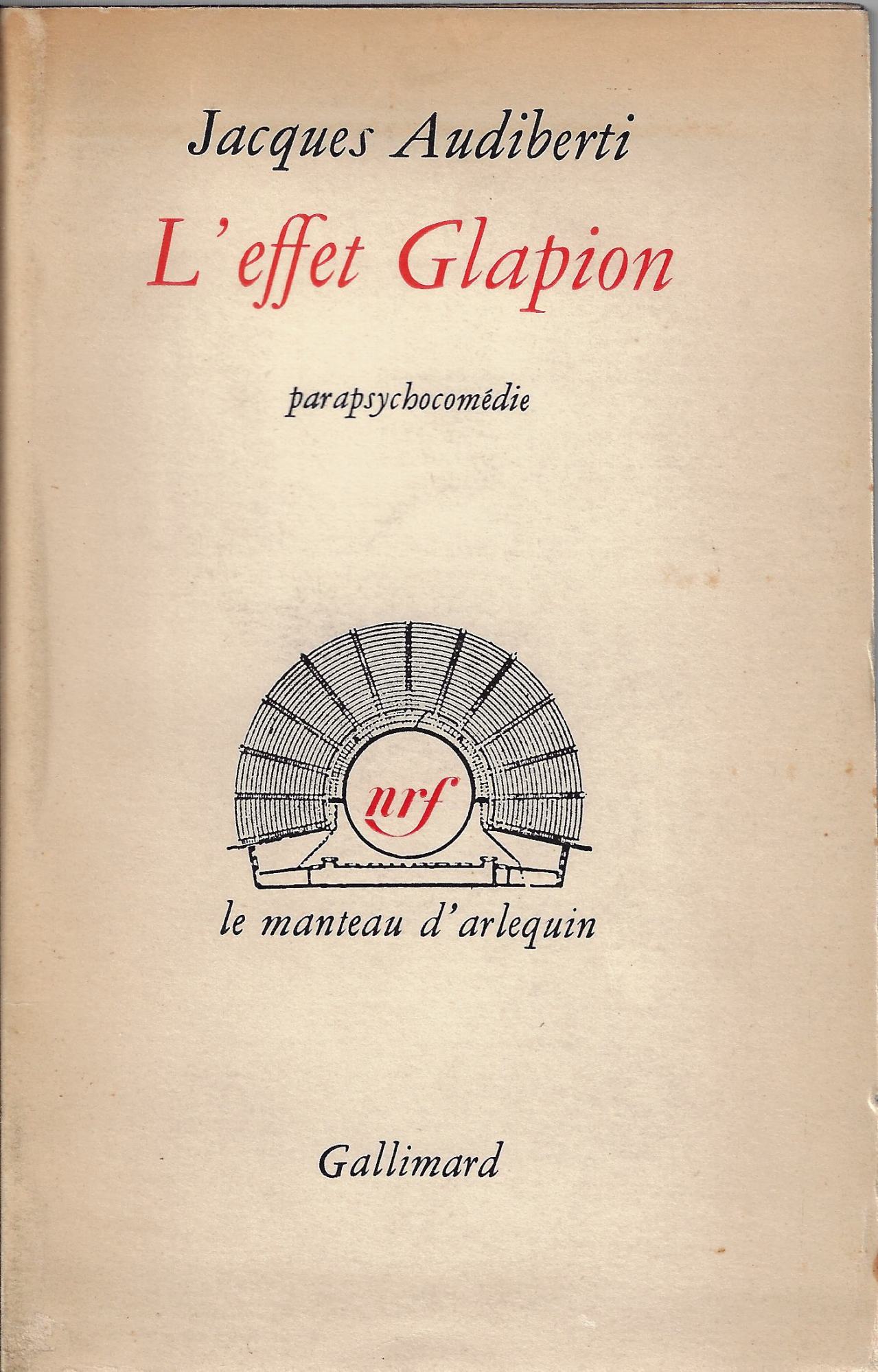 L'effet Glapion : parapsychocomédie