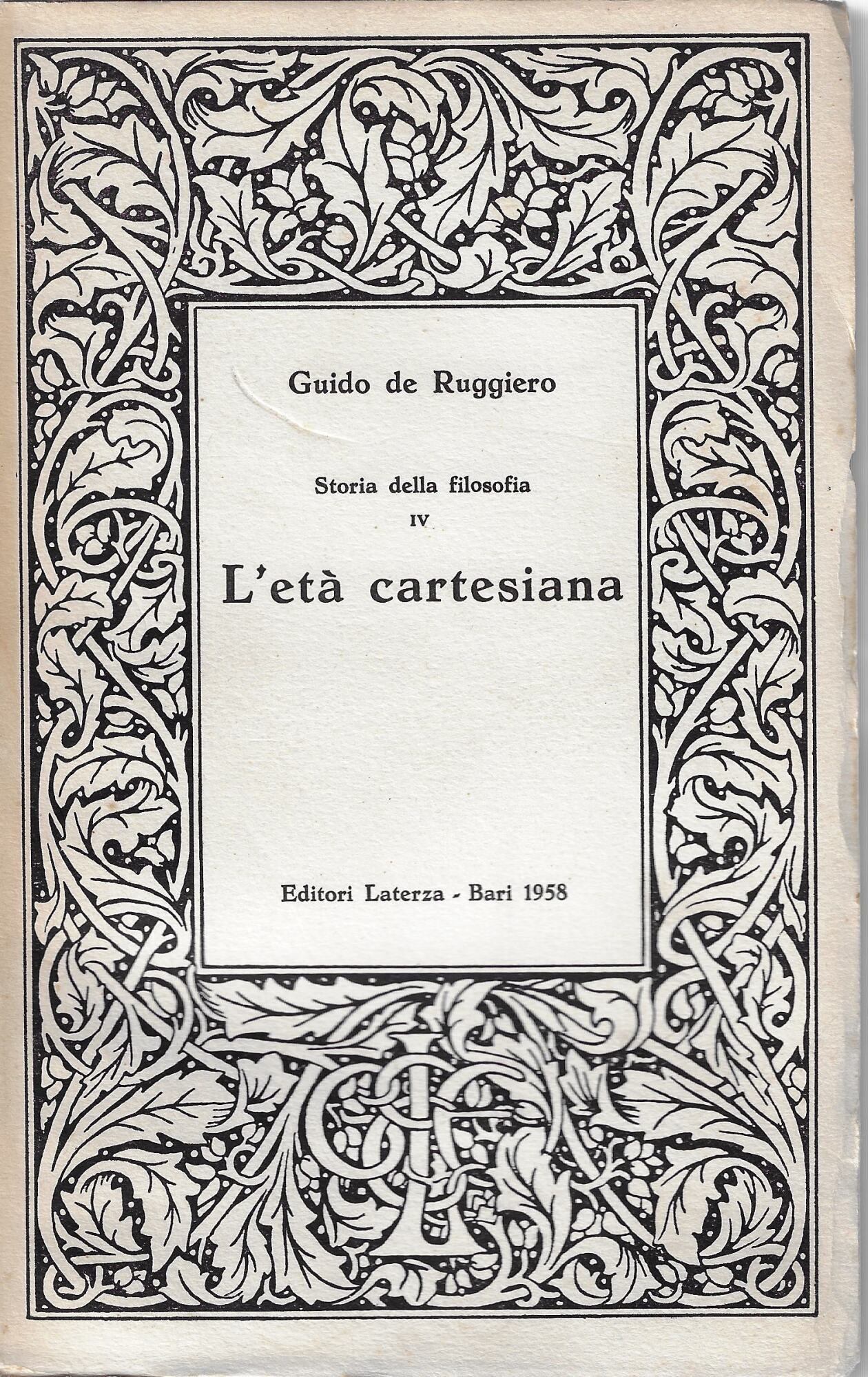 L'età cartesiana