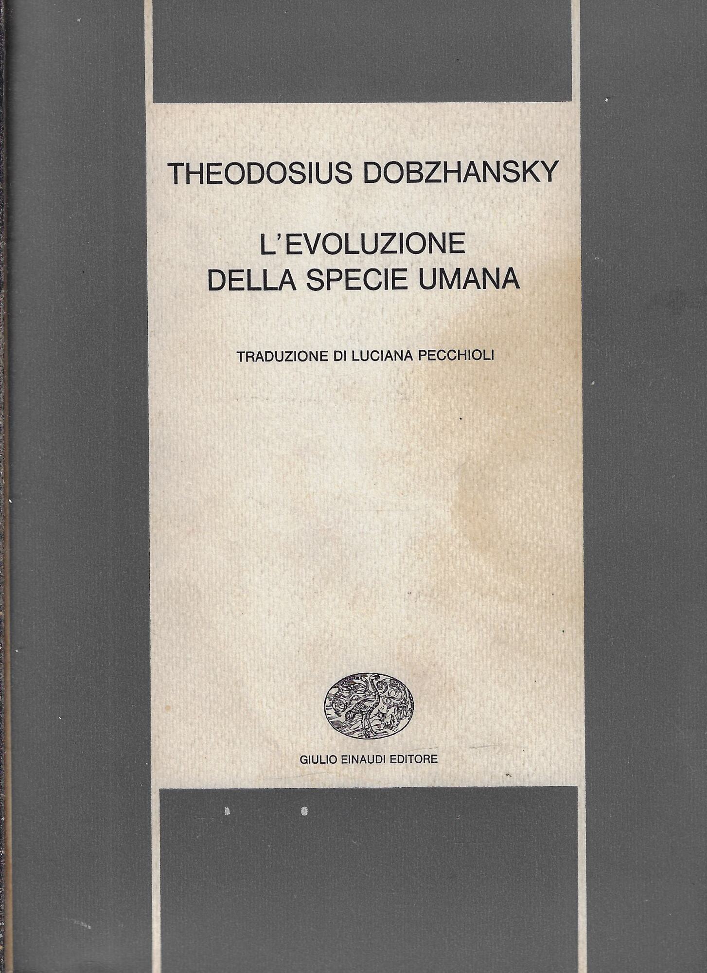L'evoluzione della specie umana