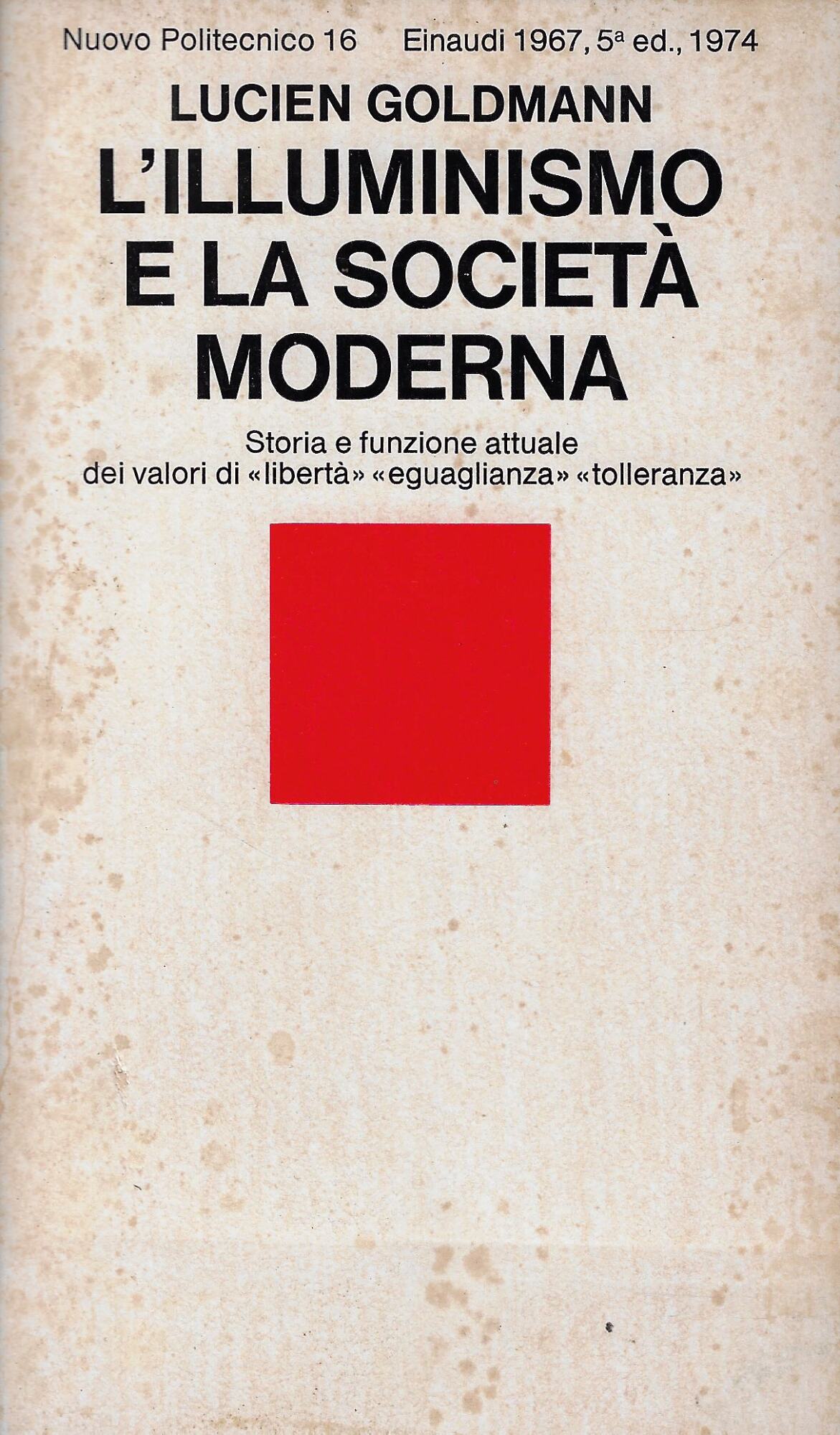L'Illuminismo e la società moderna