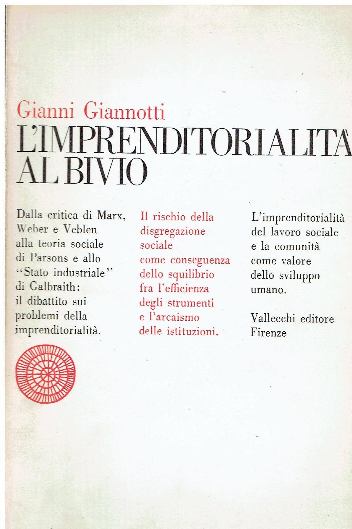 L'imprenditorialità al bivio