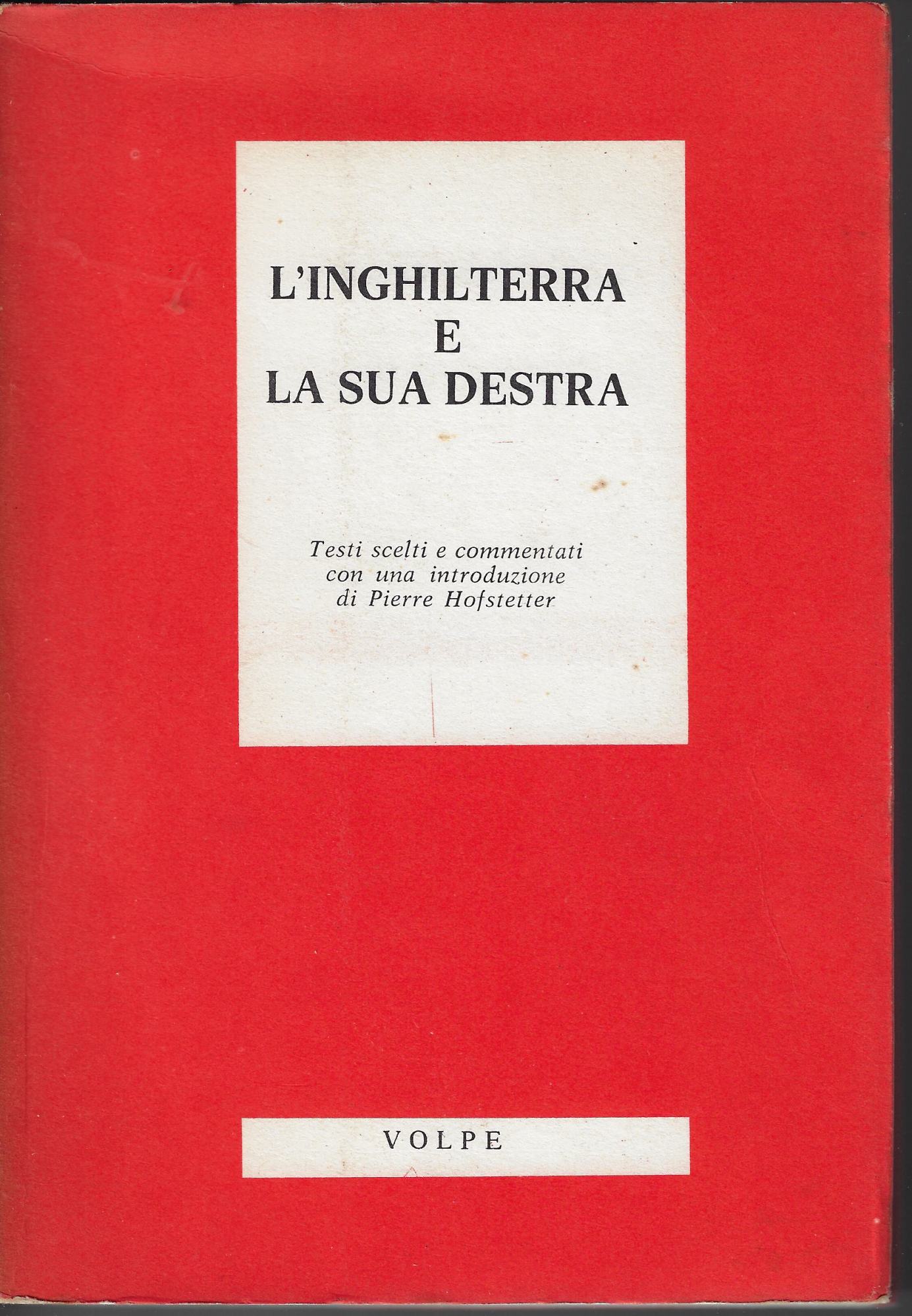 L'Inghilterra e la sua destra