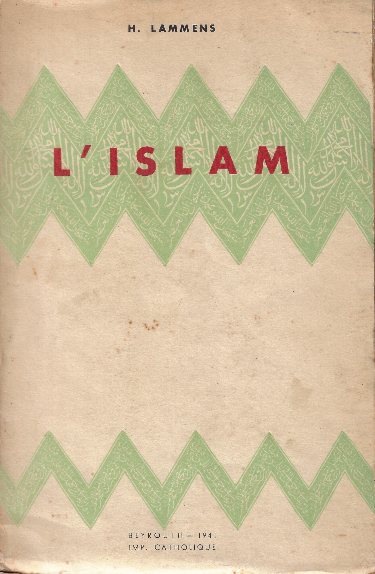 L'Islam : croyances et institutions