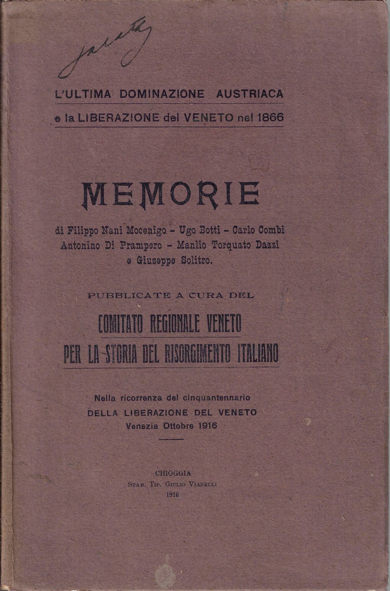 L'ultima dominazione austriaca e la liberazione del Veneto nel 1866 …