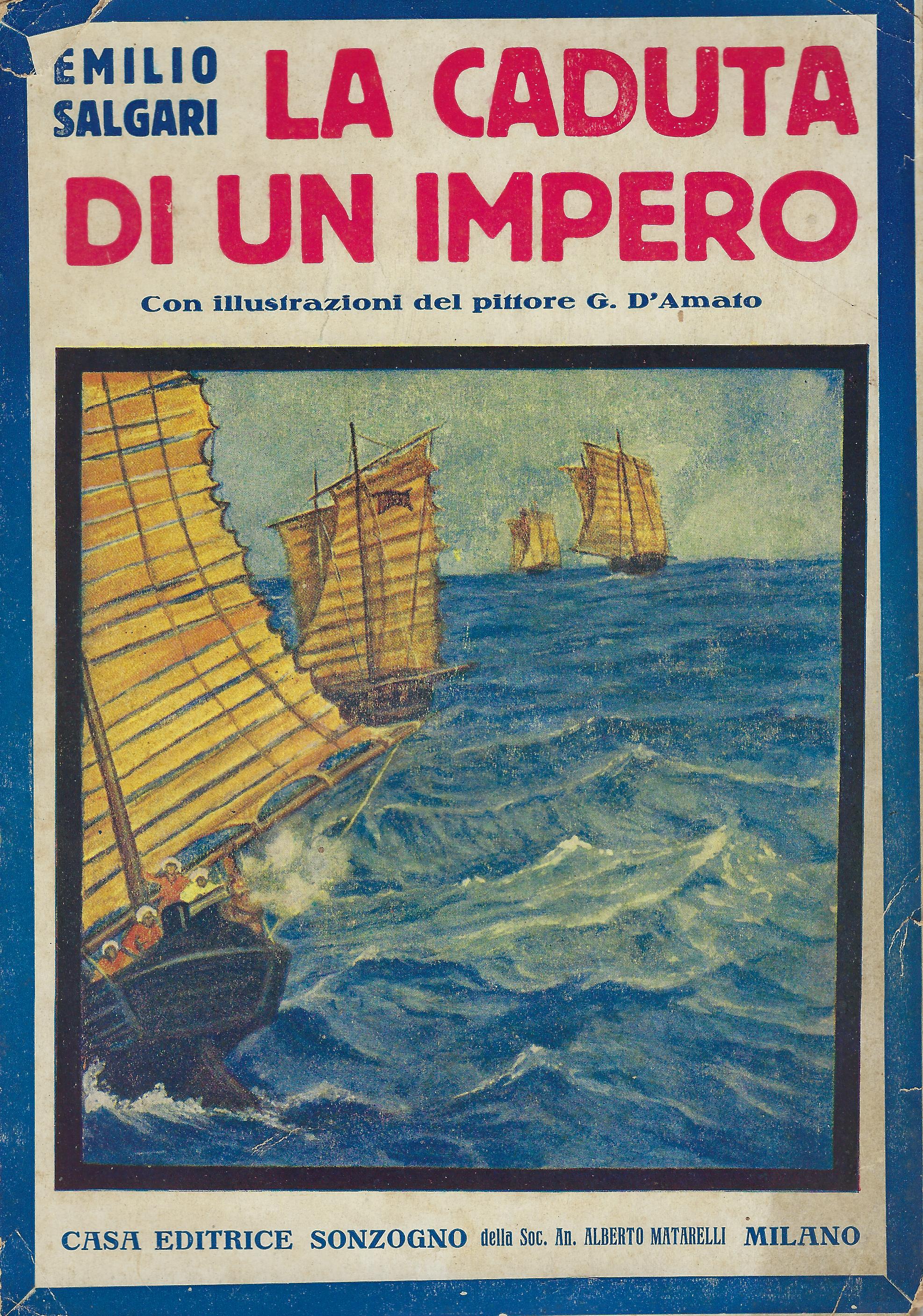 La caduta di un impero : romanzo d'avventure