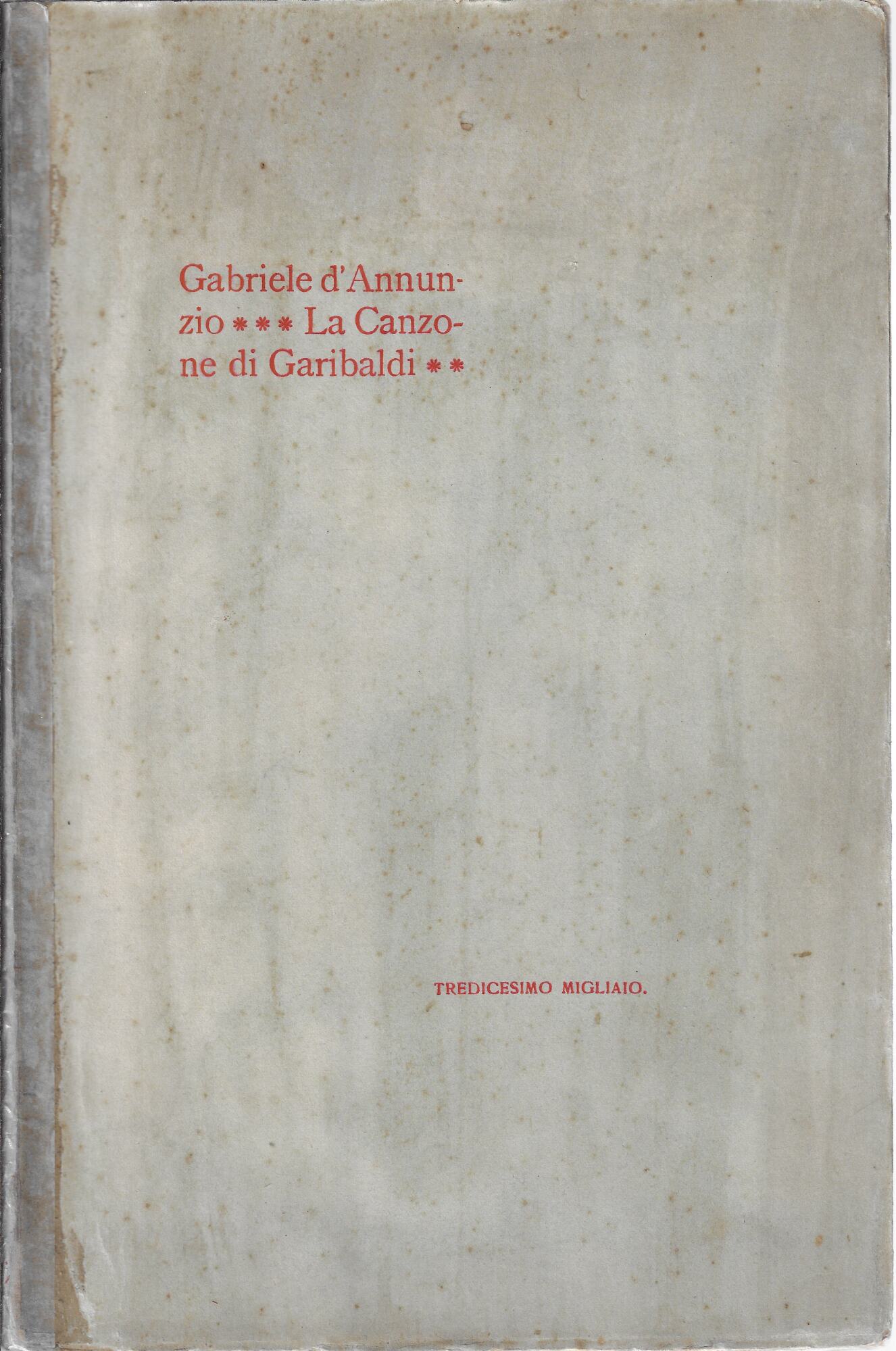 La canzone di Garibaldi