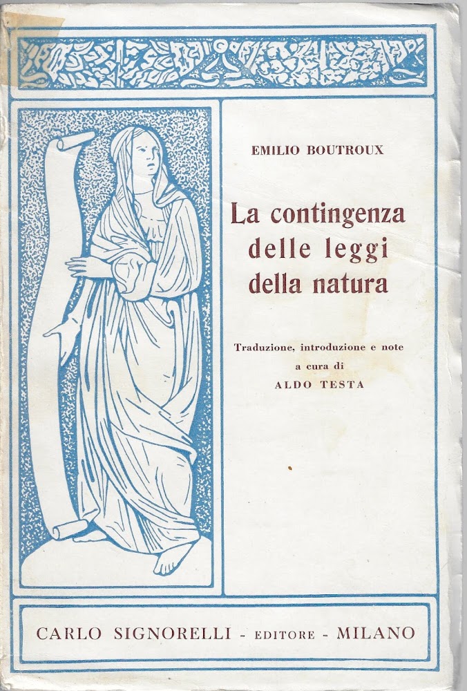 La contingenza delle leggi della natura