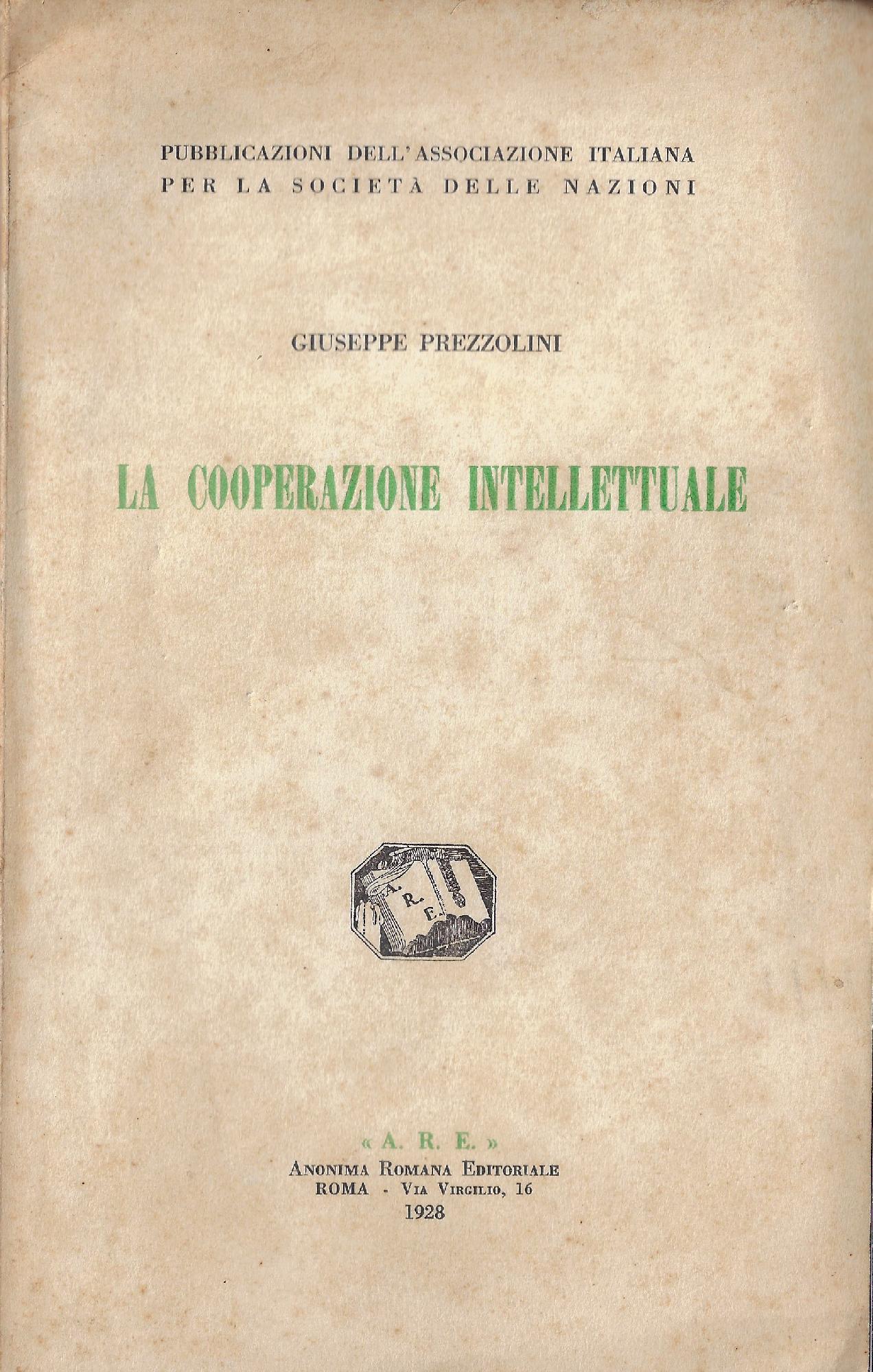 La cooperazione intellettuale