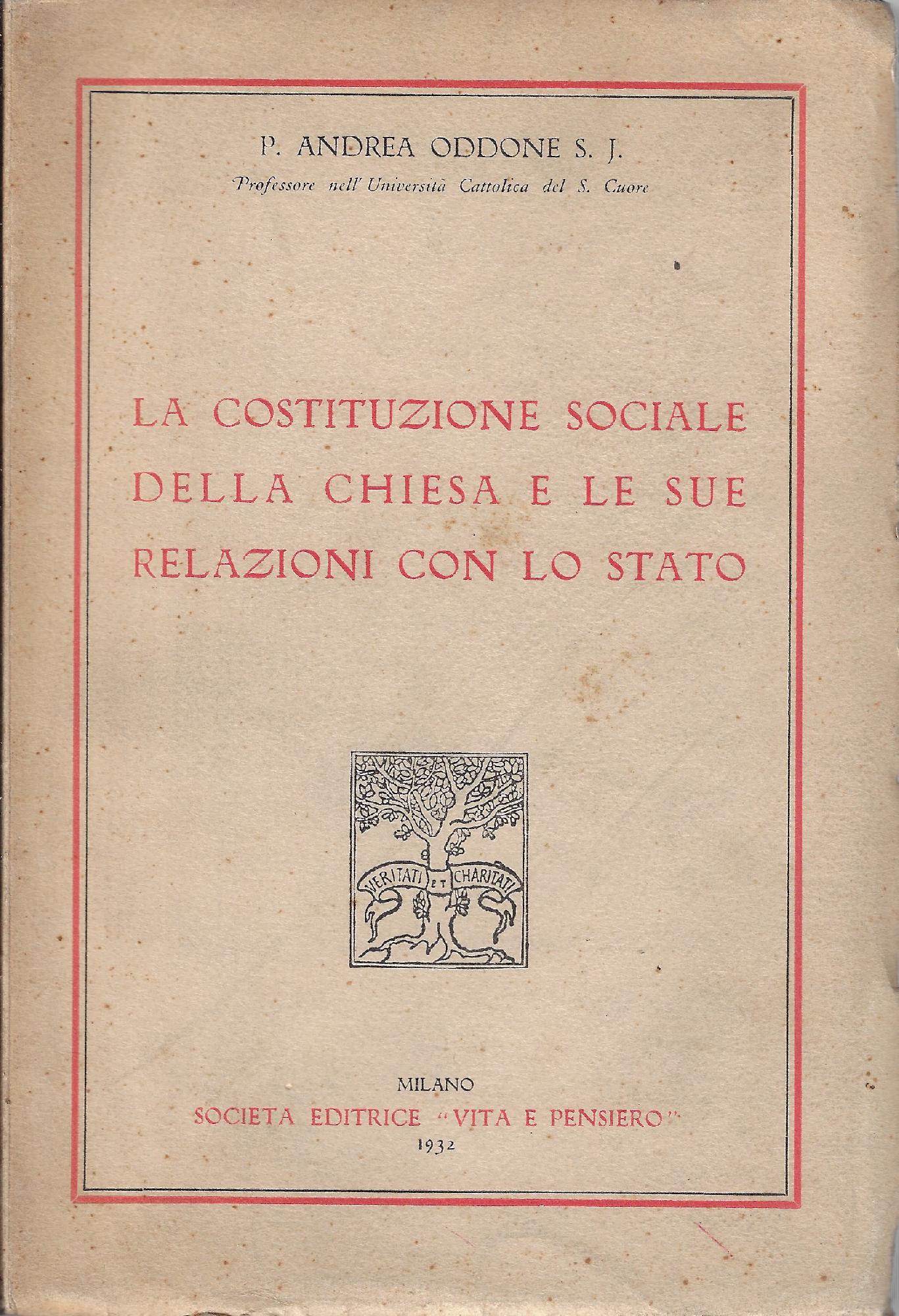 La costituzione sociale della Chiesa e le sue relazioni con …