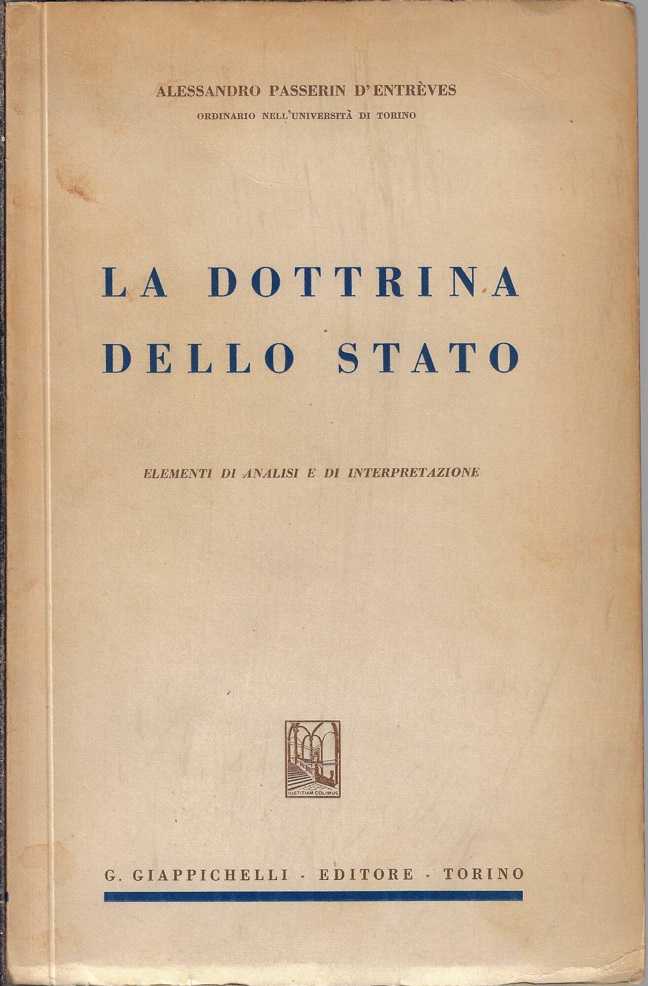 La dottrina dello Stato : elementi di analisi e di …