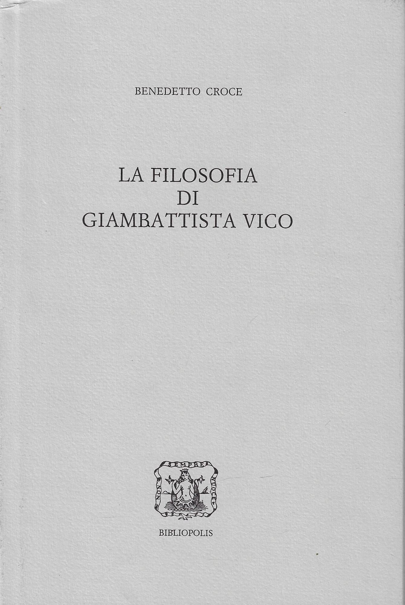 La filosofia di Giovanbattista Vico