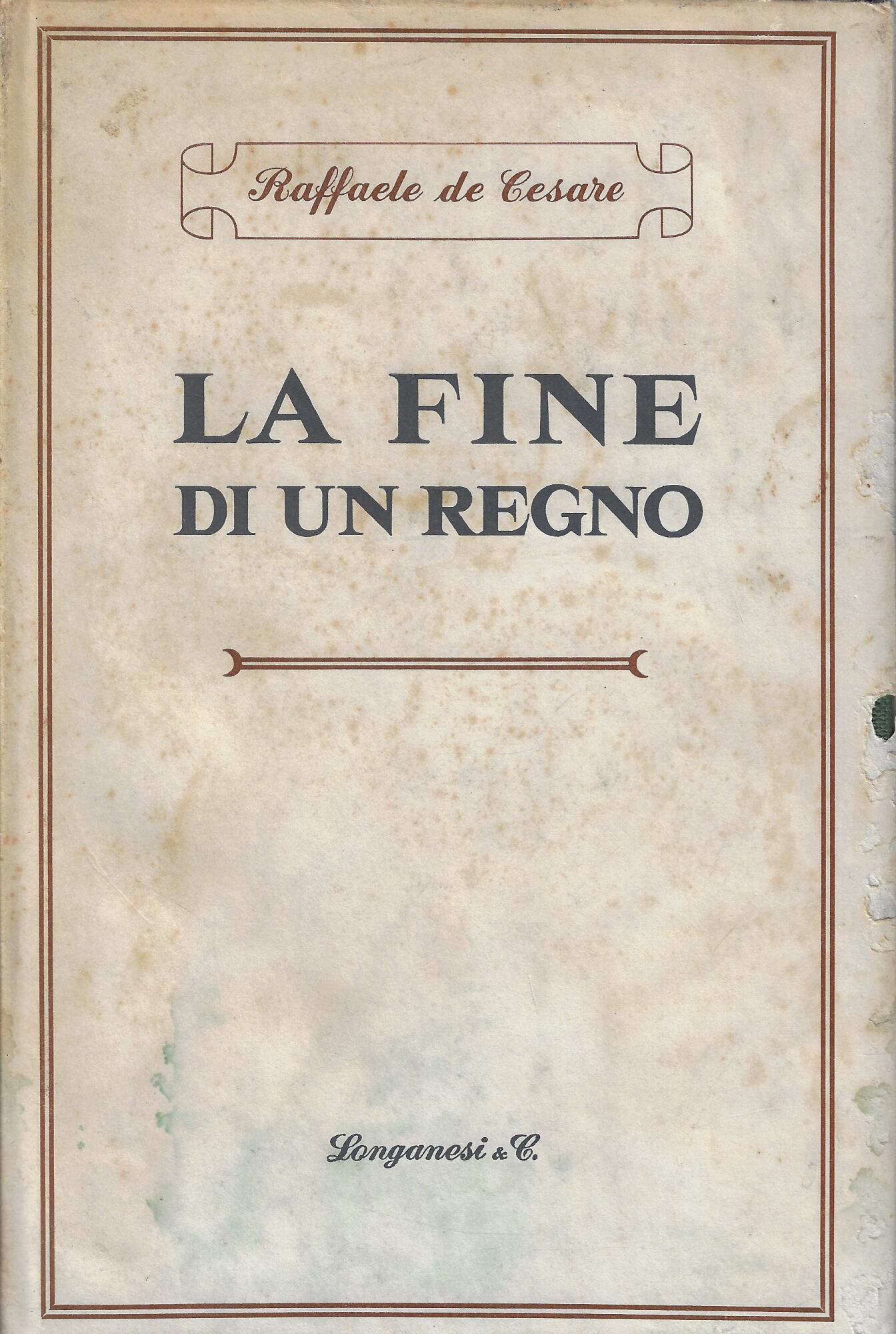 La fine di un Regno