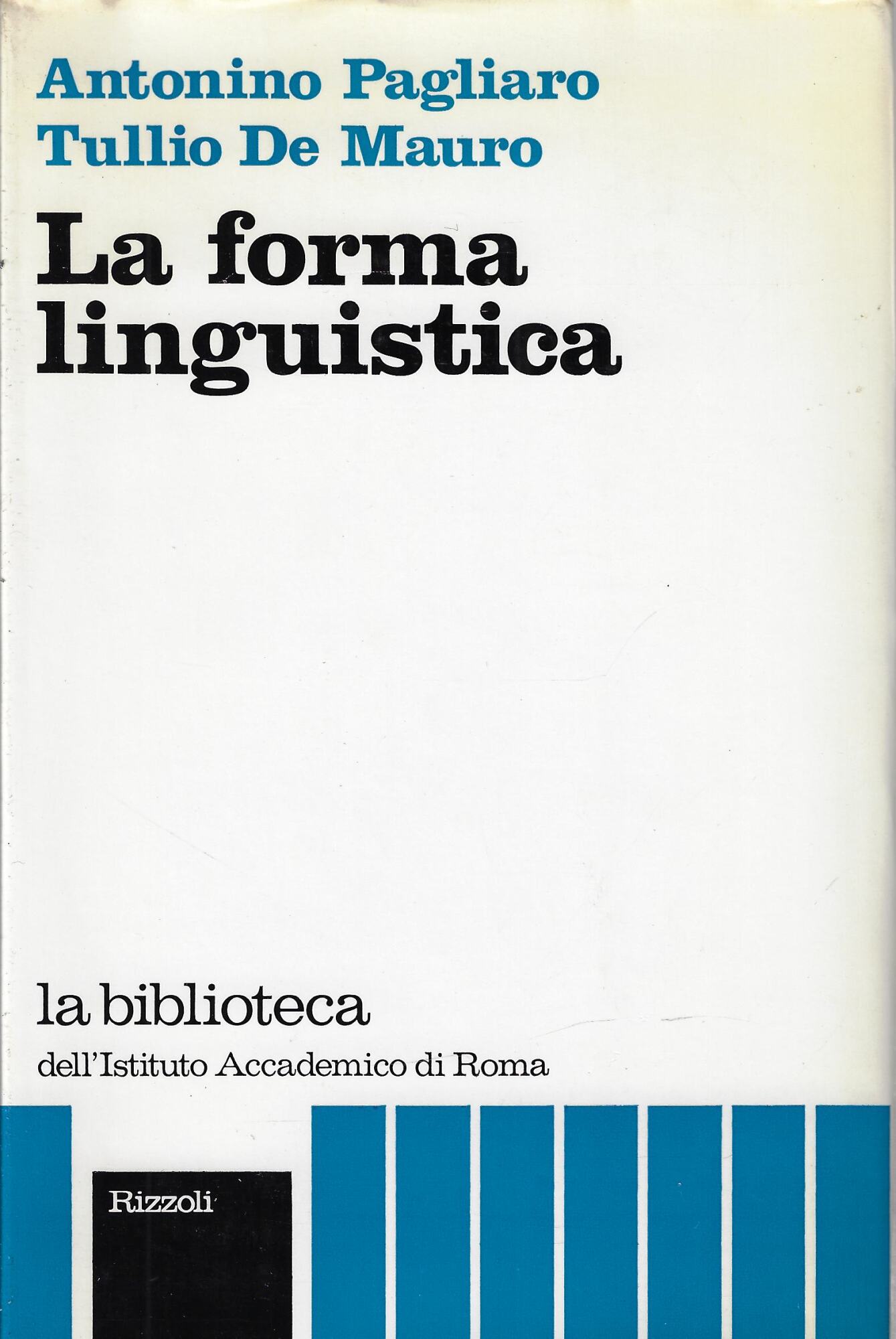 La forma linguistica