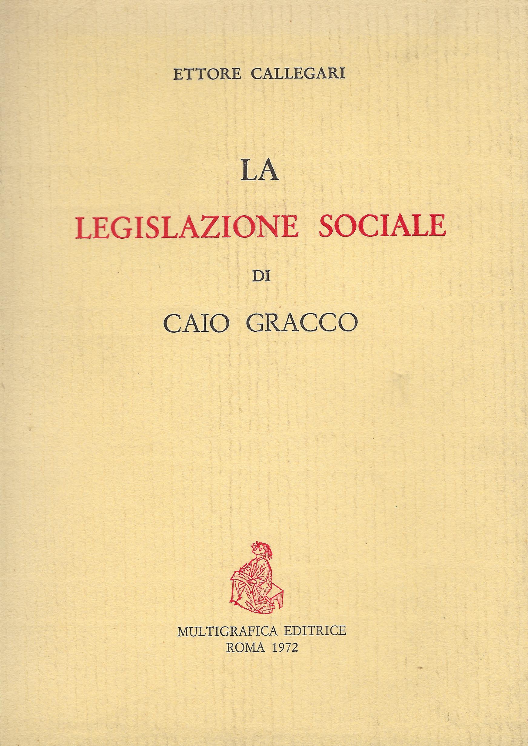 La legislazione sociale di Cajo Gracco